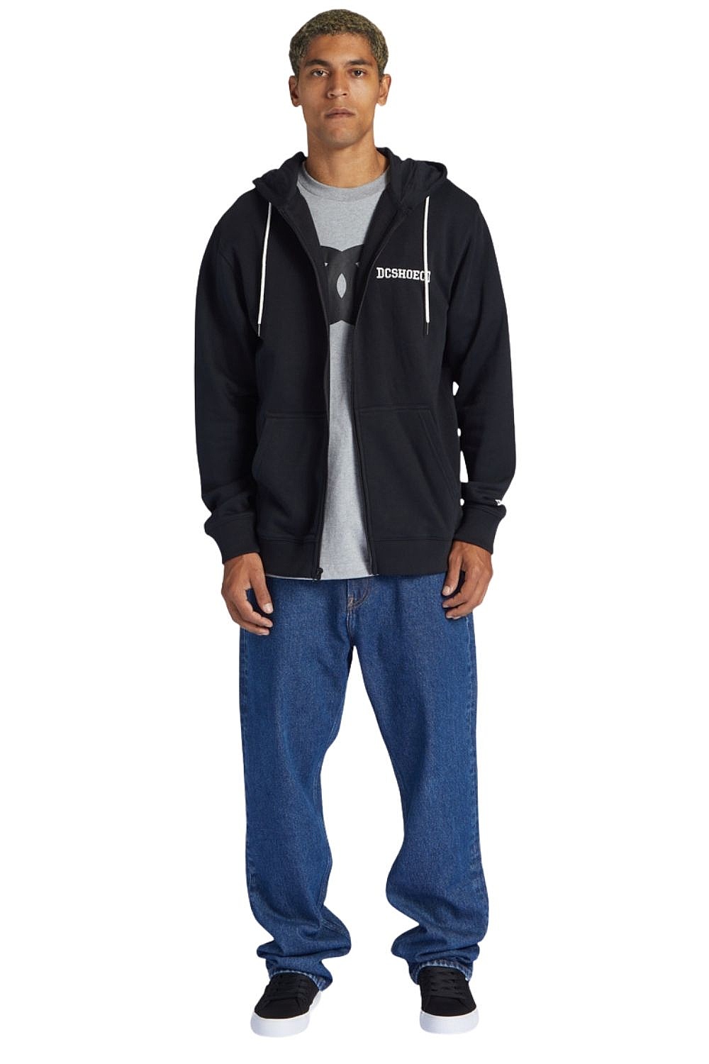 кофта DC Baseline Zip - KVJ0/Black - men´s