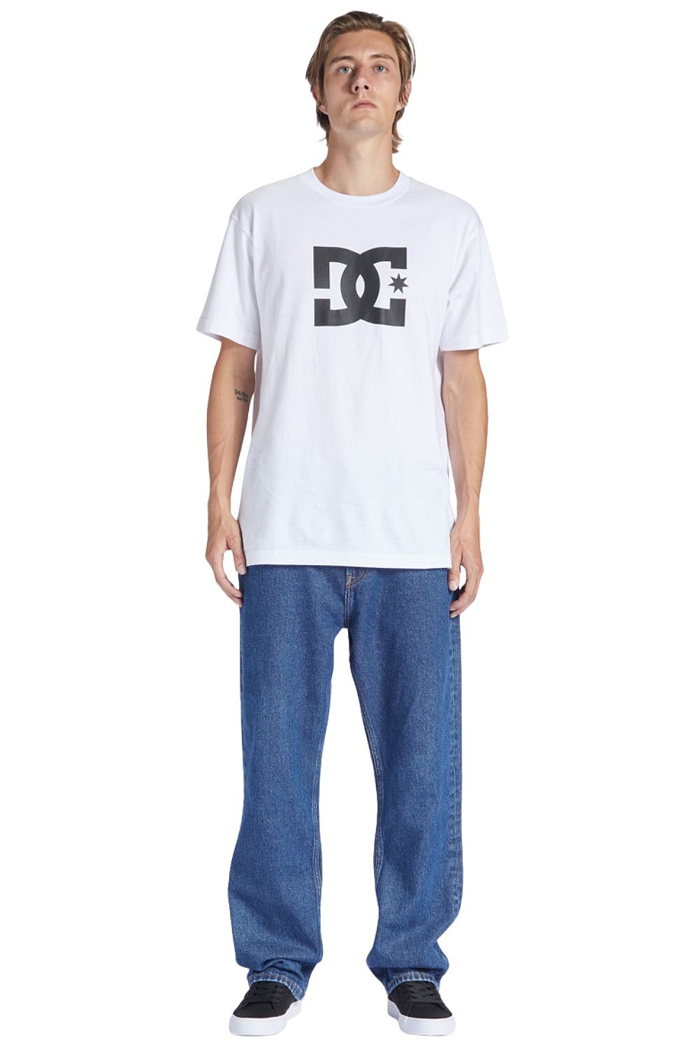 jeansy DC Worker Relaxed Denim Rid - BSNW/Indigo Dark - men´s