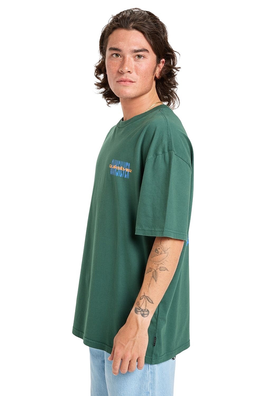 tričko Quiksilver HW Desert Paradise - TKR/Trekking Green - men´s