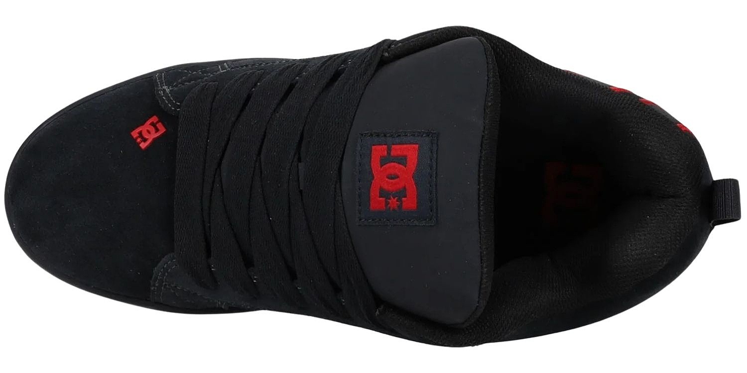 chaussures DC Court Graffik SE - Dark Grey/Red - men´s