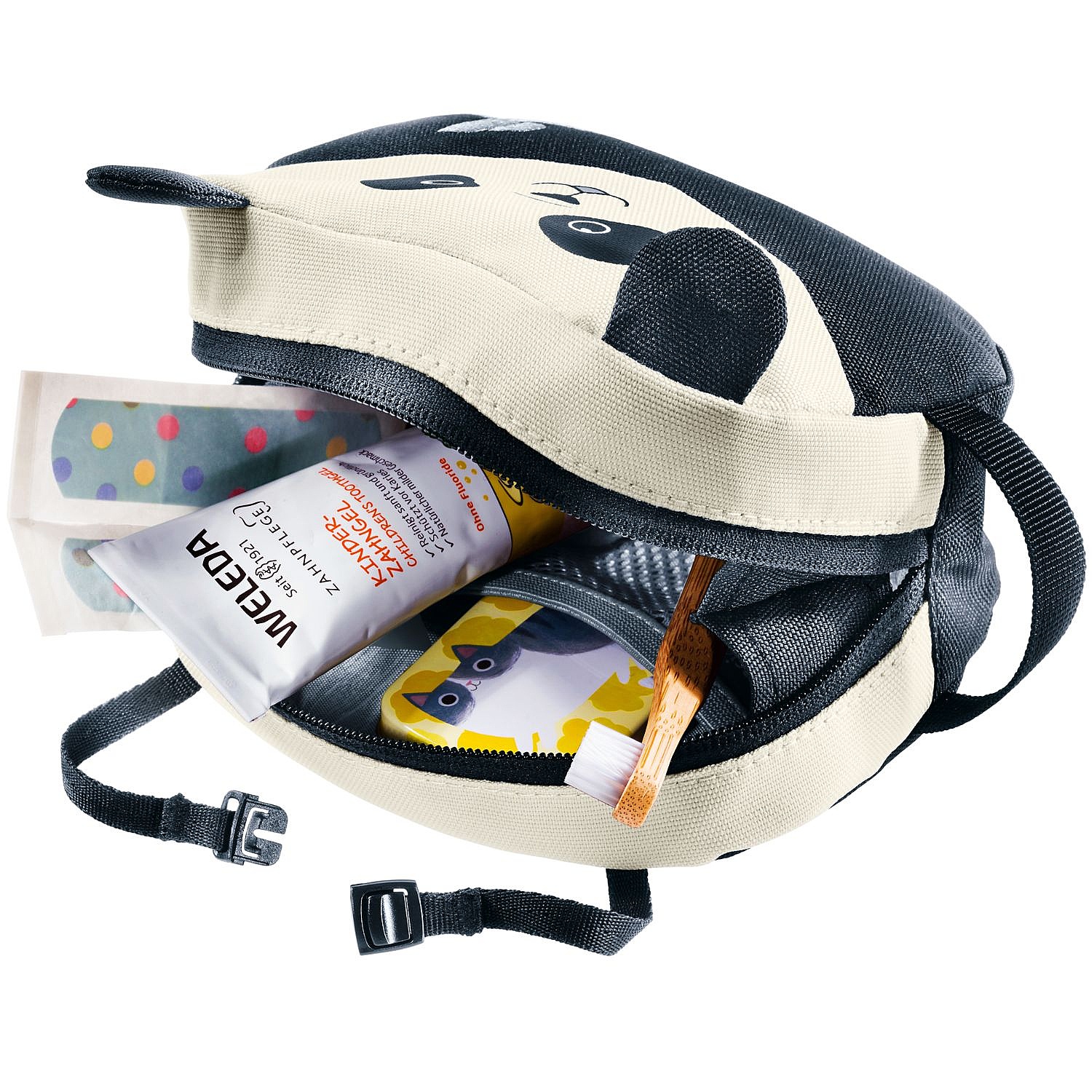 trousse de maquillage Deuter Wash Bag - Black/Bone - kid´s