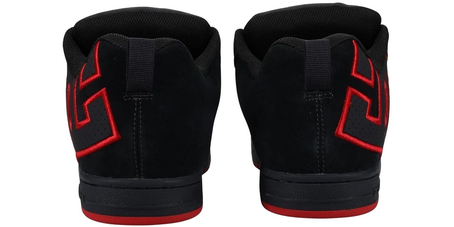 chaussures DC Court Graffik SE - Dark Grey/Red - men´s