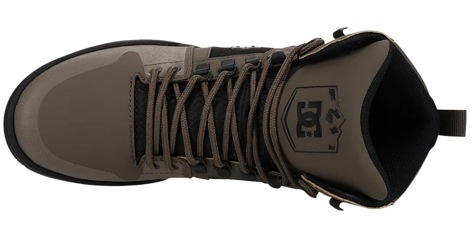 Schuhe DC Pure High -Top WR Boot - Olive/Black - men´s
