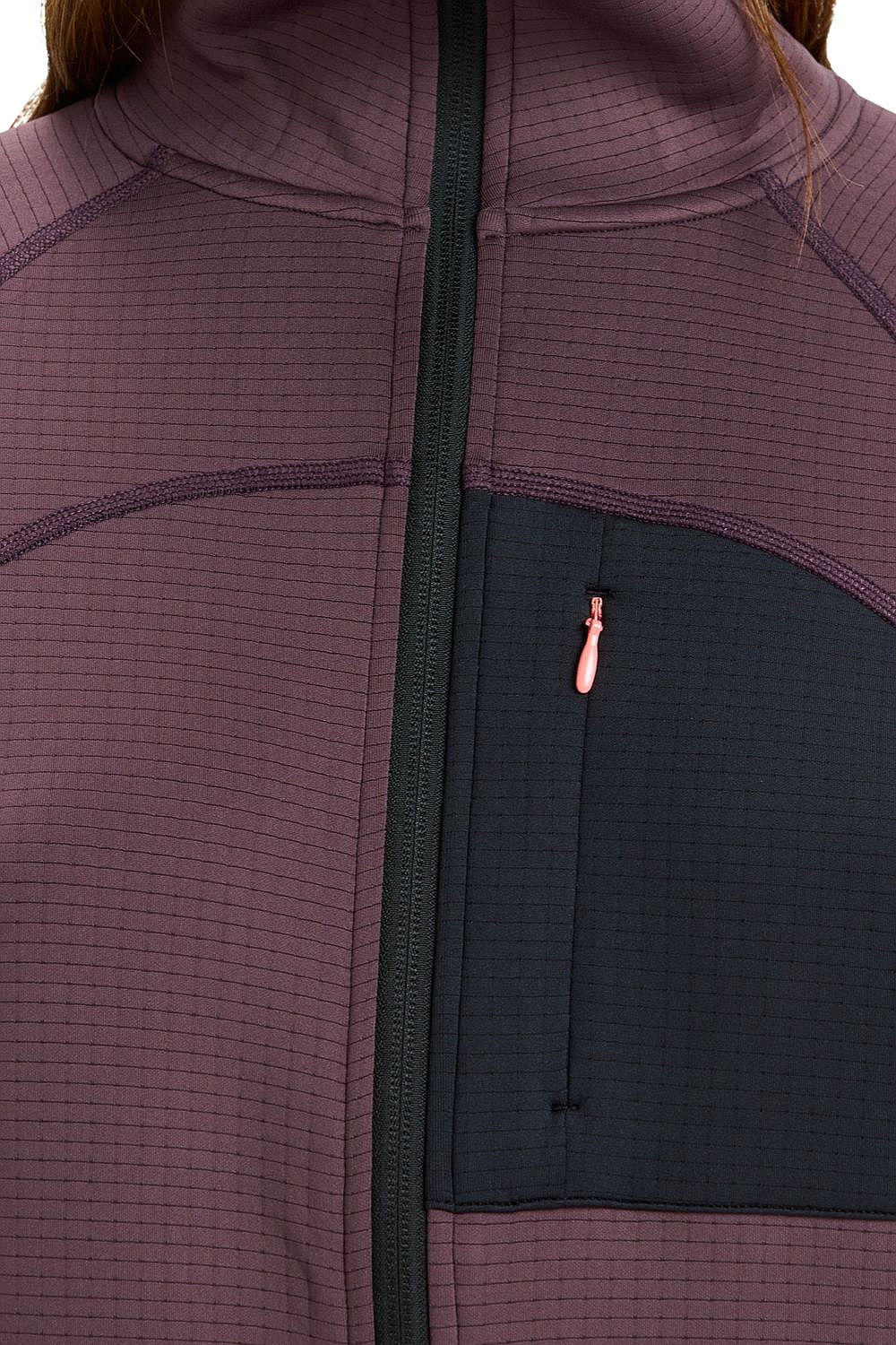 mikina Roxy Soaring Heights Zip - RRF0/Huckleberry - women´s