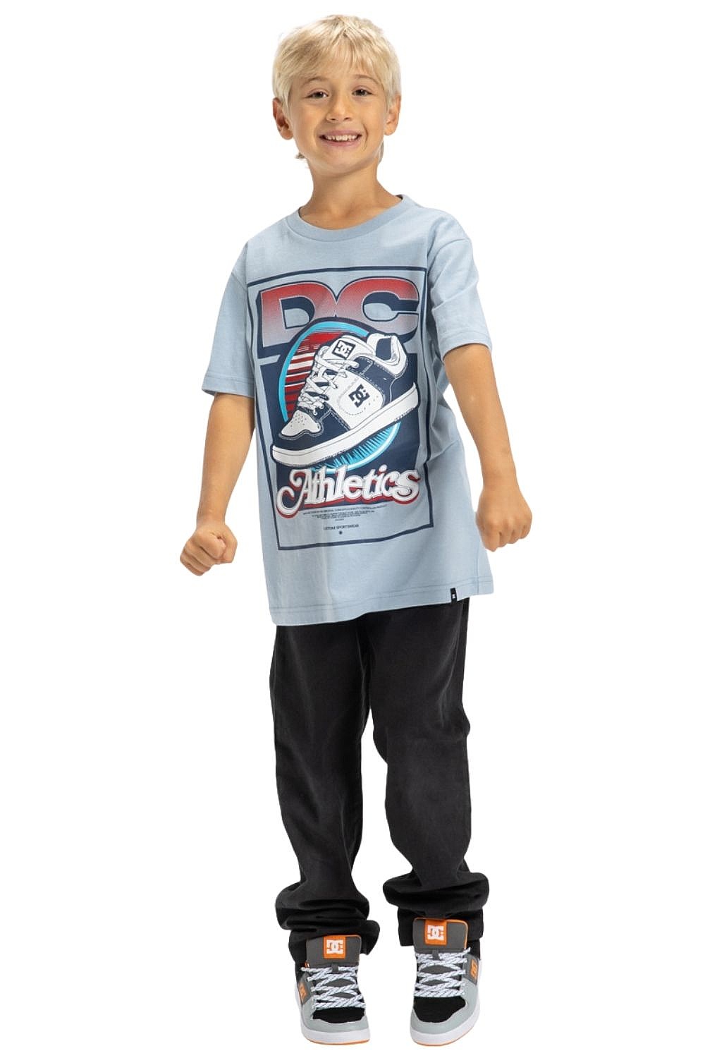 T-Shirt DC Manteca Tribute - BGJ0/Blue Fog - boy´s