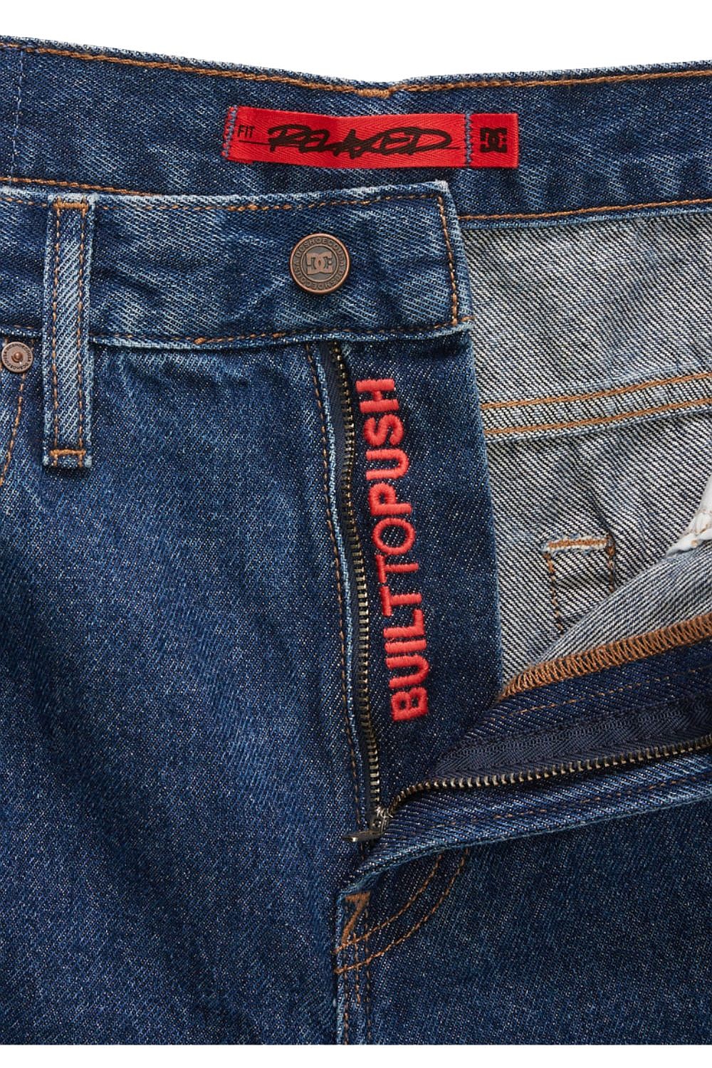 jeansy DC Worker Relaxed Denim Rid - BSNW/Indigo Dark - men´s