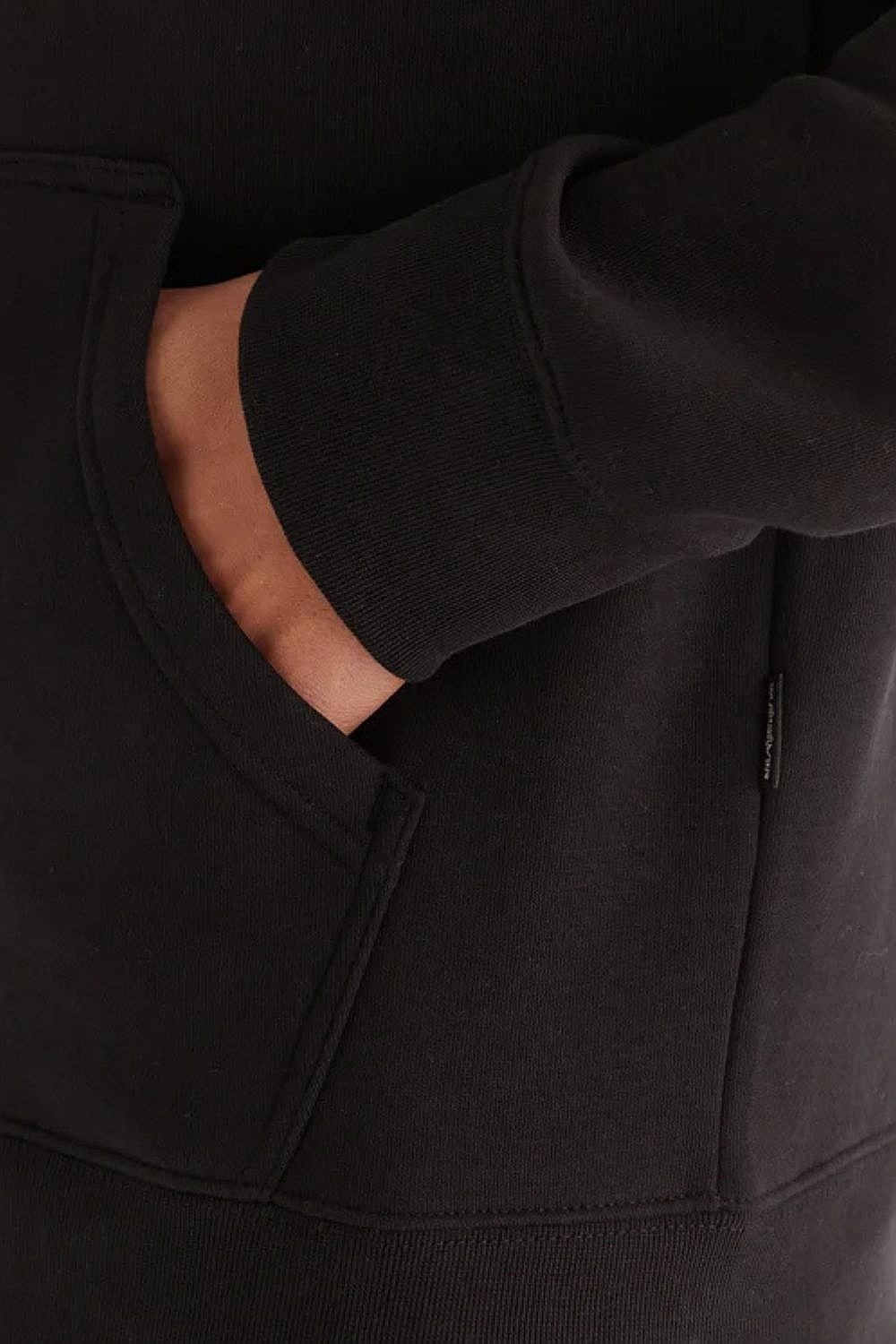 sweat-shirt Quiksilver Zip Fleece No Hood Zip - KVJ0/Black - men´s
