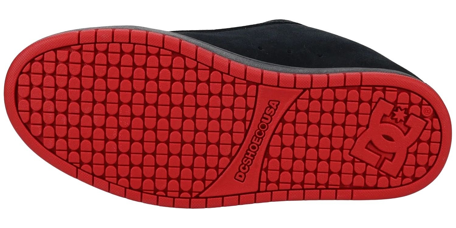 chaussures DC Court Graffik SE - Dark Grey/Red - men´s