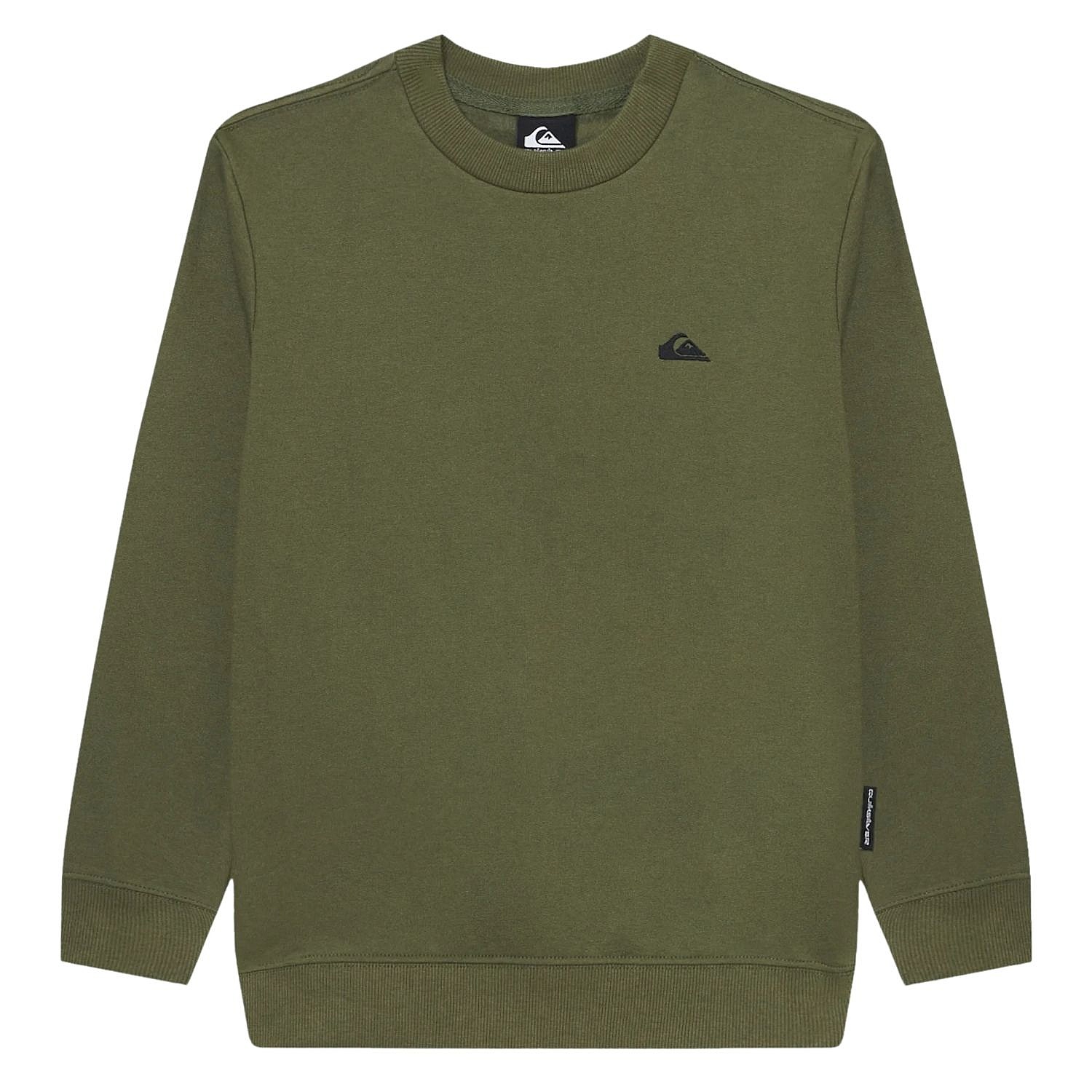 sweat-shirt Quiksilver Basic Crew - GPH0/Four Leaf Clover - men´s