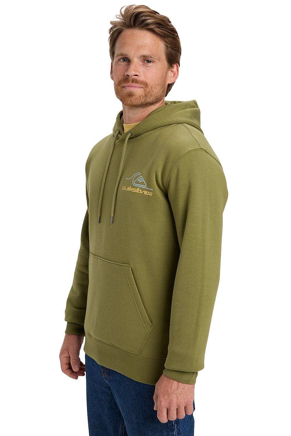 sweat-shirt Quiksilver Light Waves Hoodie - GNG0/Loden Green - men´s