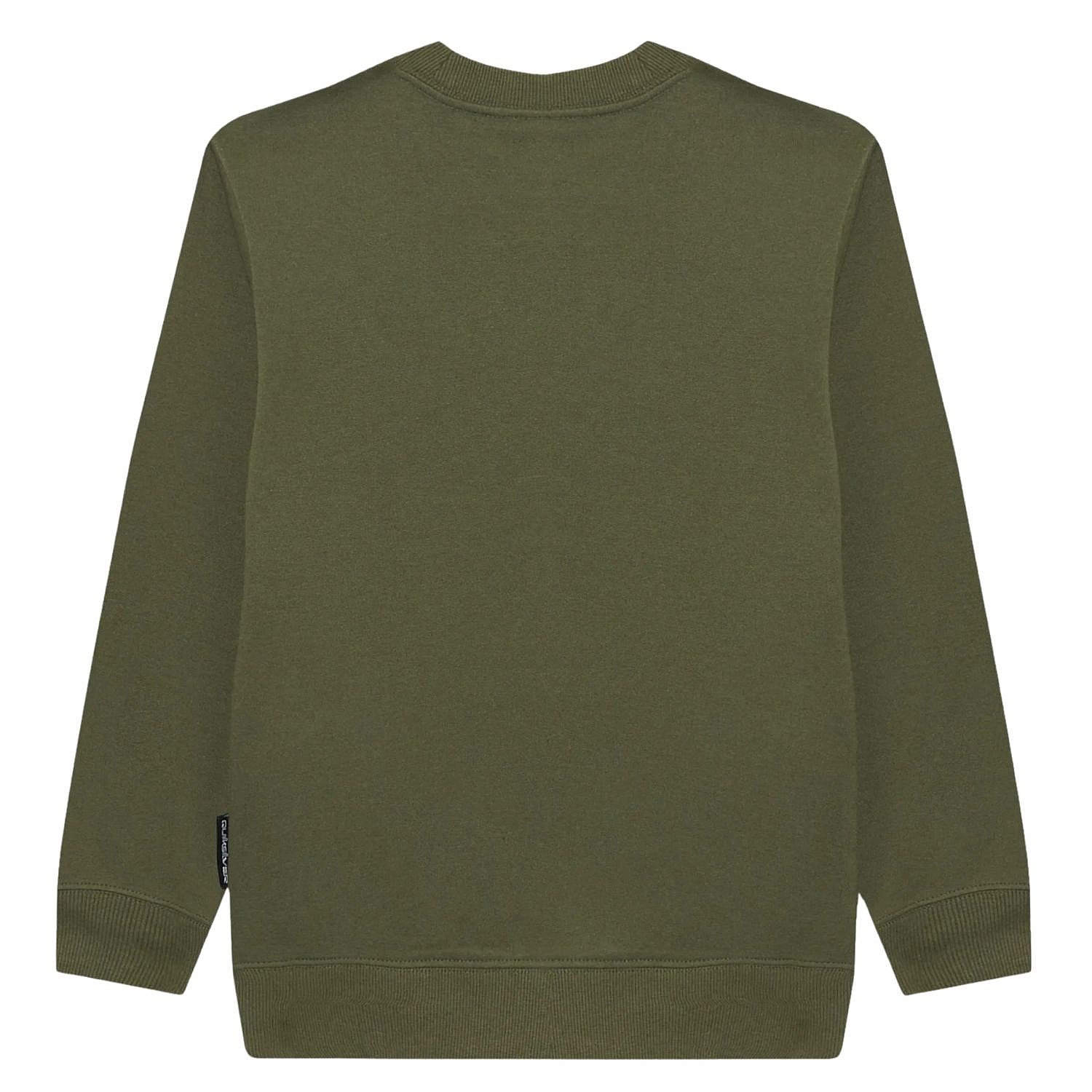 sweat-shirt Quiksilver Basic Crew - GPH0/Four Leaf Clover - men´s