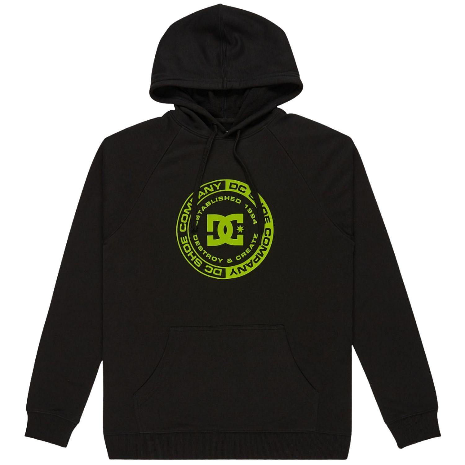 кофта DC Corpo Raglan Pullover - KVJ0/Black - men´s