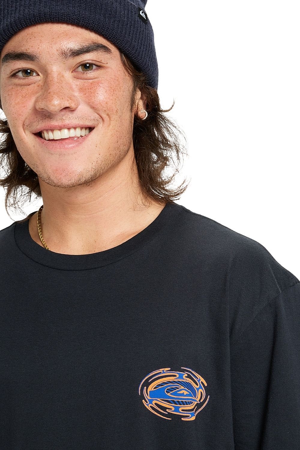 tričko Quiksilver Ev Moon Run - KVJ0/Black