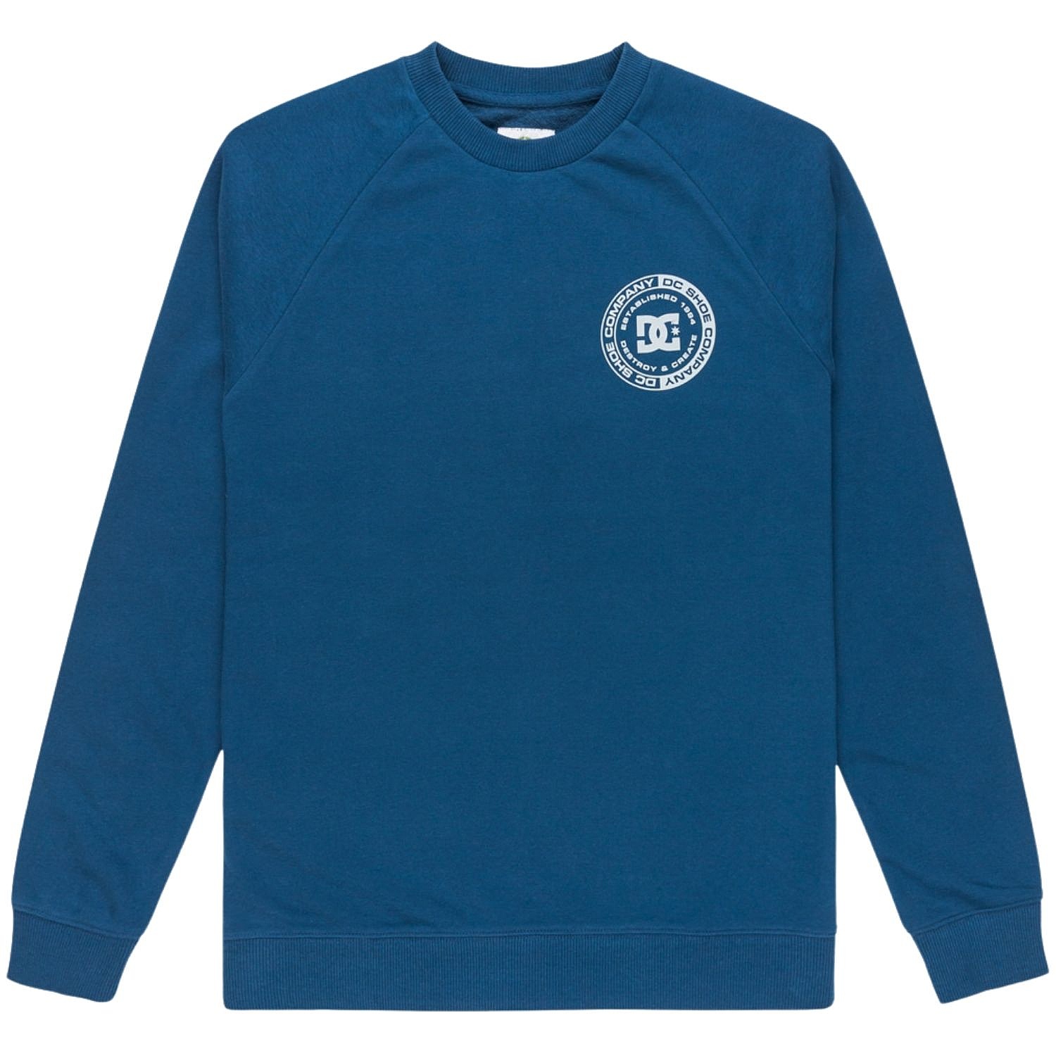 sweat-shirt DC Corpo Raglan Crew - BSW0/Estate Blue - men´s