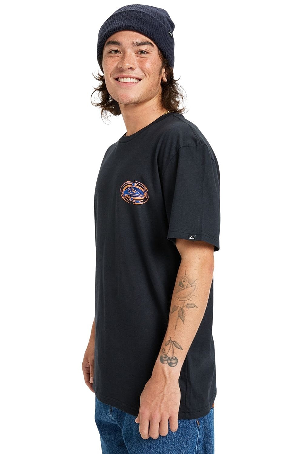 tričko Quiksilver Ev Moon Run - KVJ0/Black