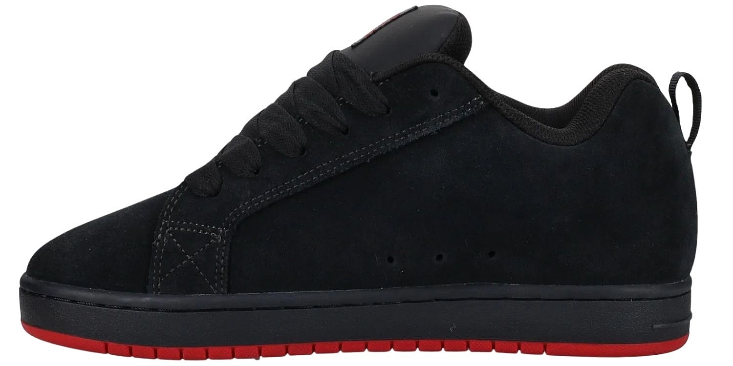 chaussures DC Court Graffik SE - Dark Grey/Red - men´s