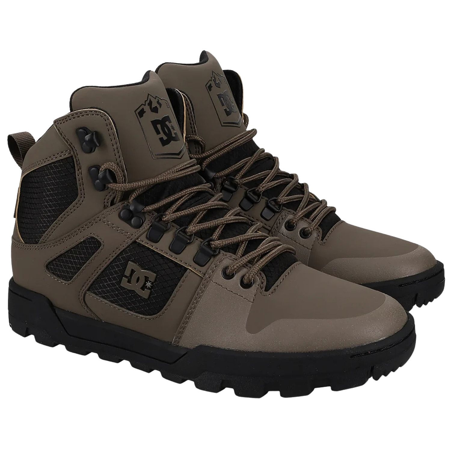Schuhe DC Pure High -Top WR Boot - Olive/Black - men´s