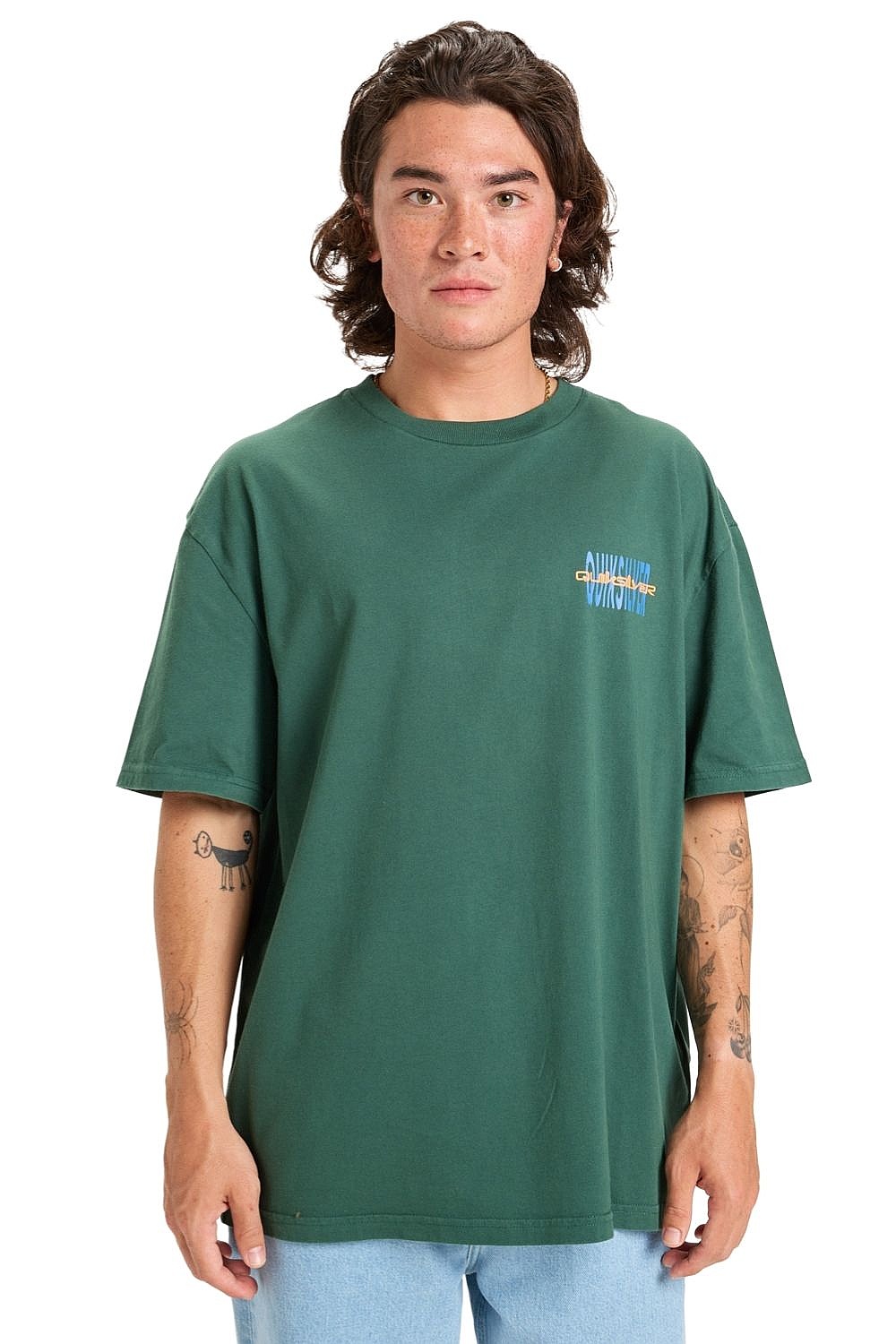 tričko Quiksilver HW Desert Paradise - TKR/Trekking Green - men´s