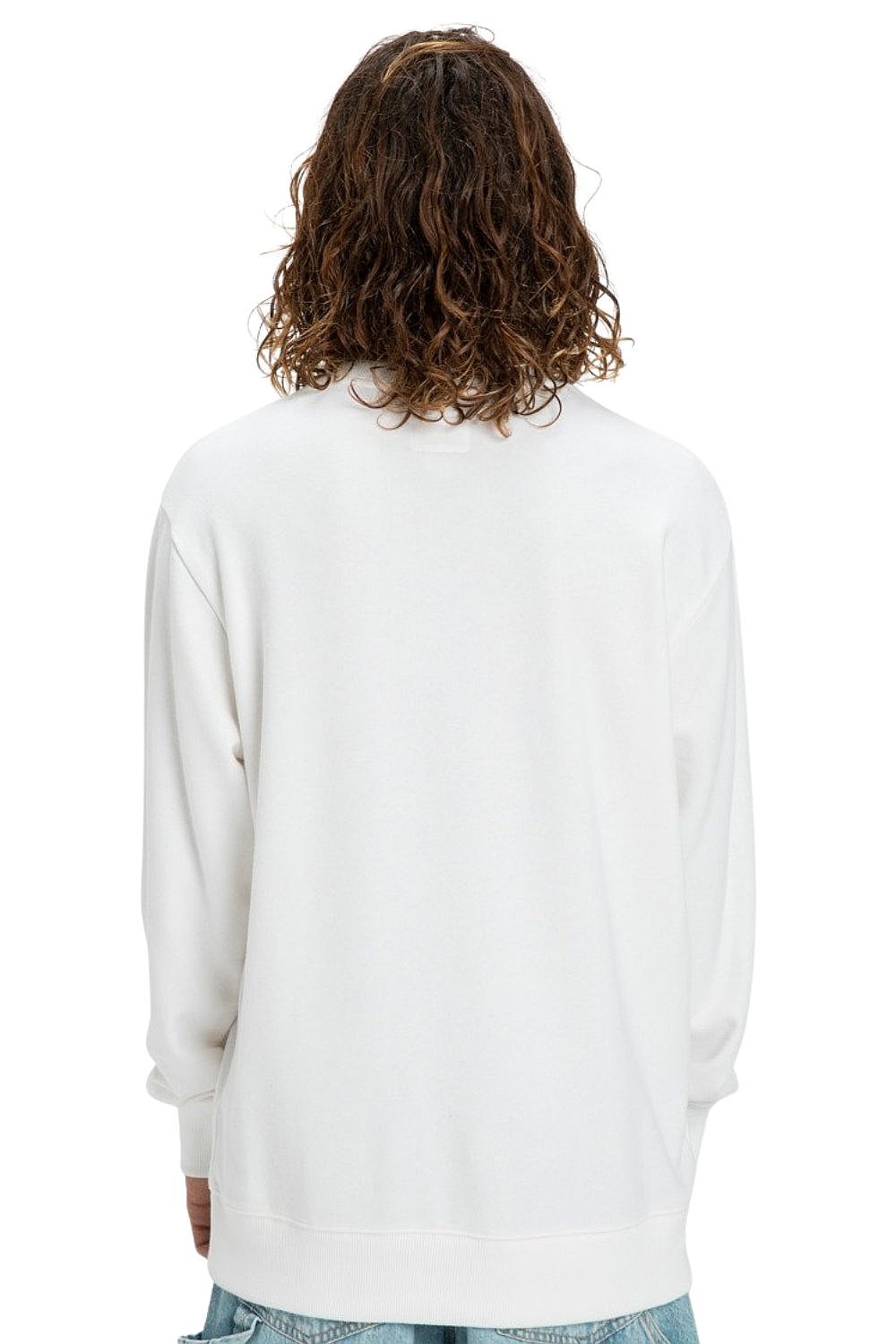 sweatshirt DC Manteca Tribute Crew - WBB0/White - men´s