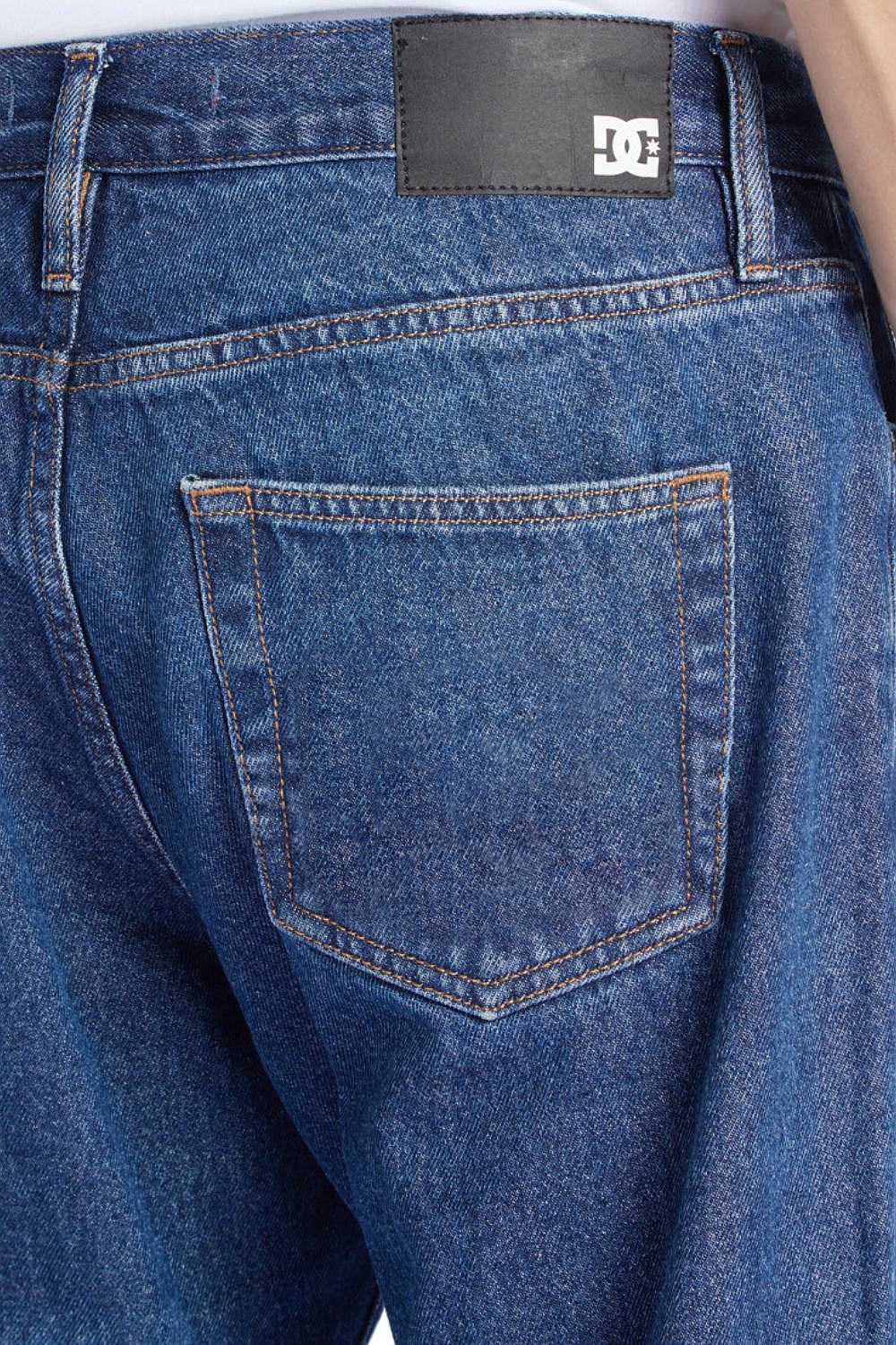 jeansy DC Worker Relaxed Denim Rid - BSNW/Indigo Dark - men´s