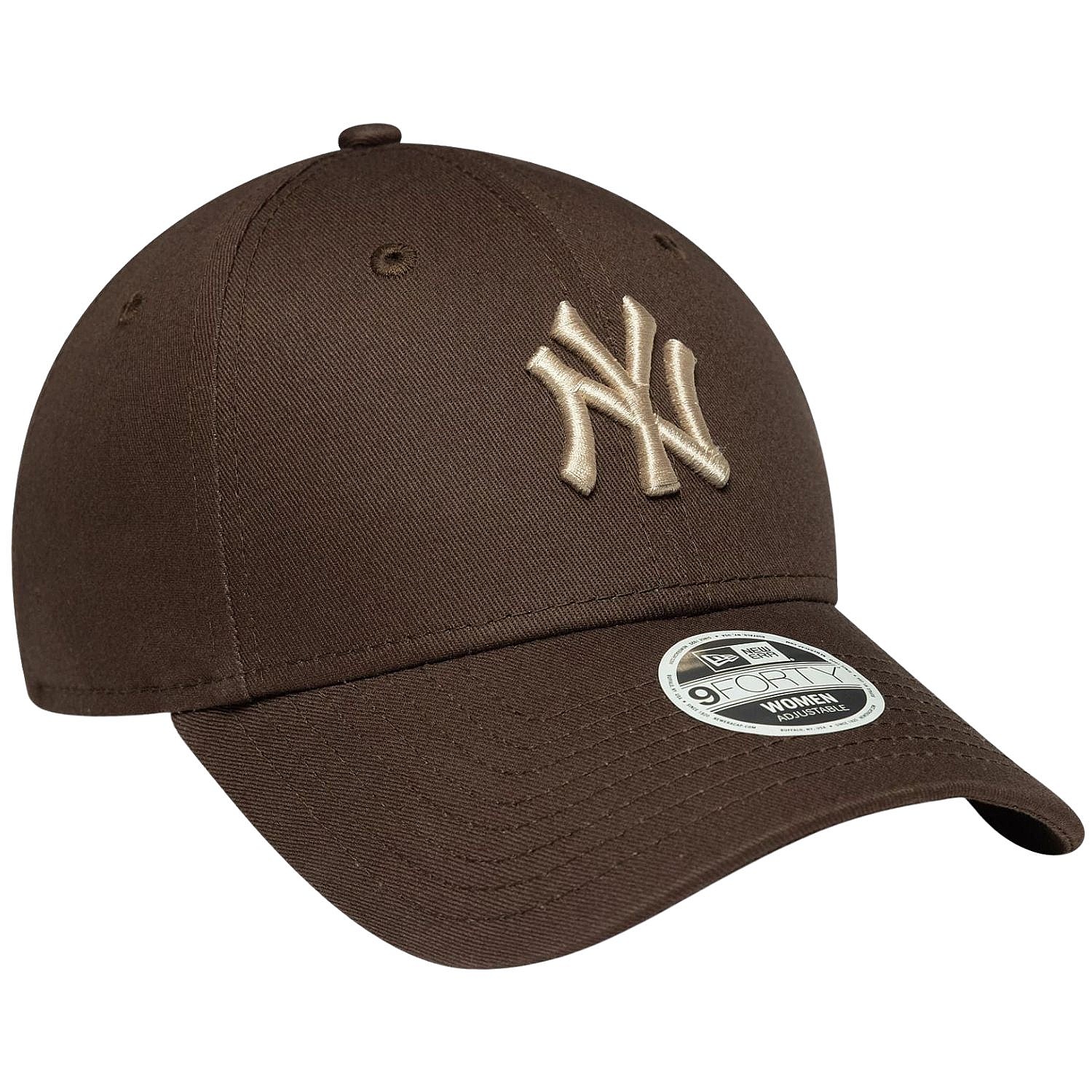 casquette New Era 9FO League Essential Midi MLB New York Yankees - NFL Brown Suede - women´s