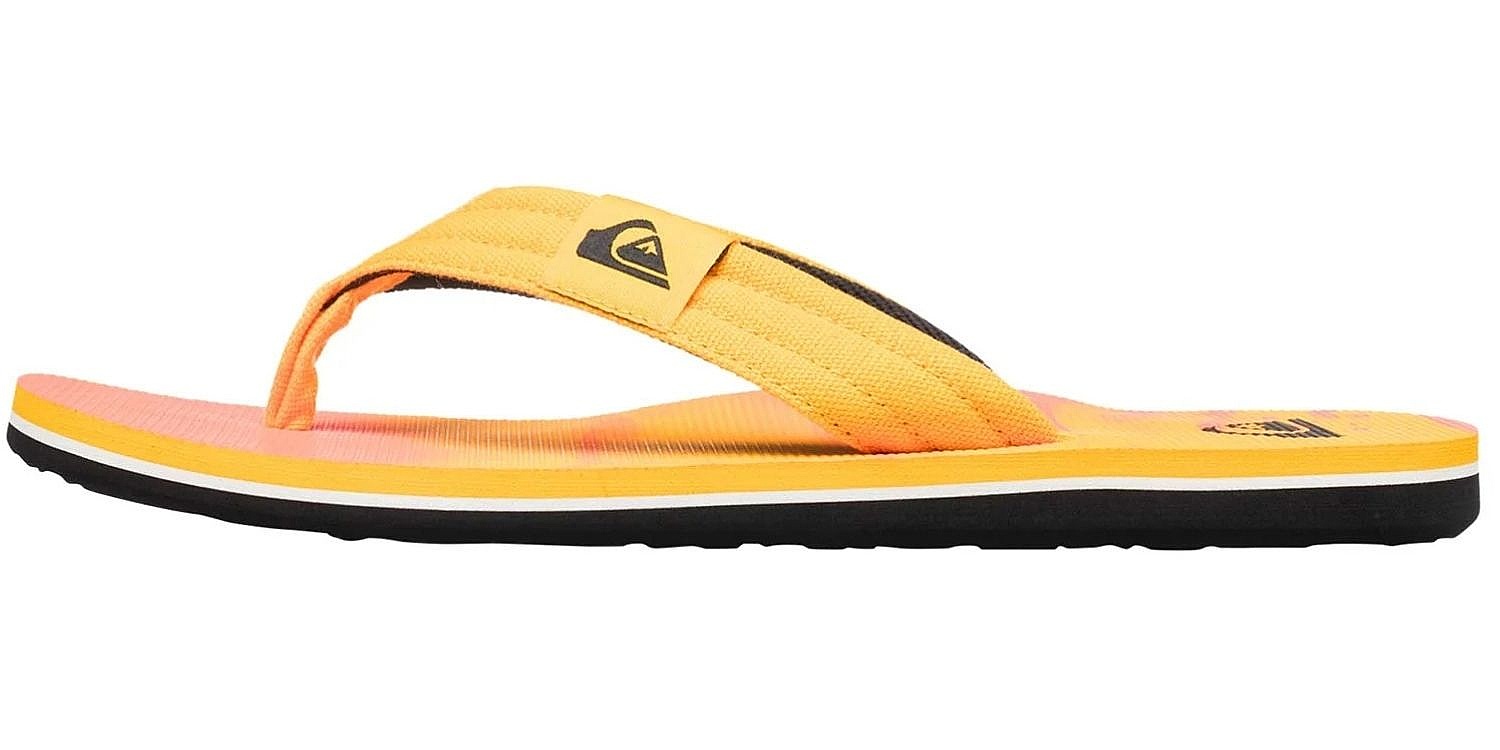 tongs Quiksilver Molokai Layback II - MKZ9/Fiery Coral Bloofade - men´s