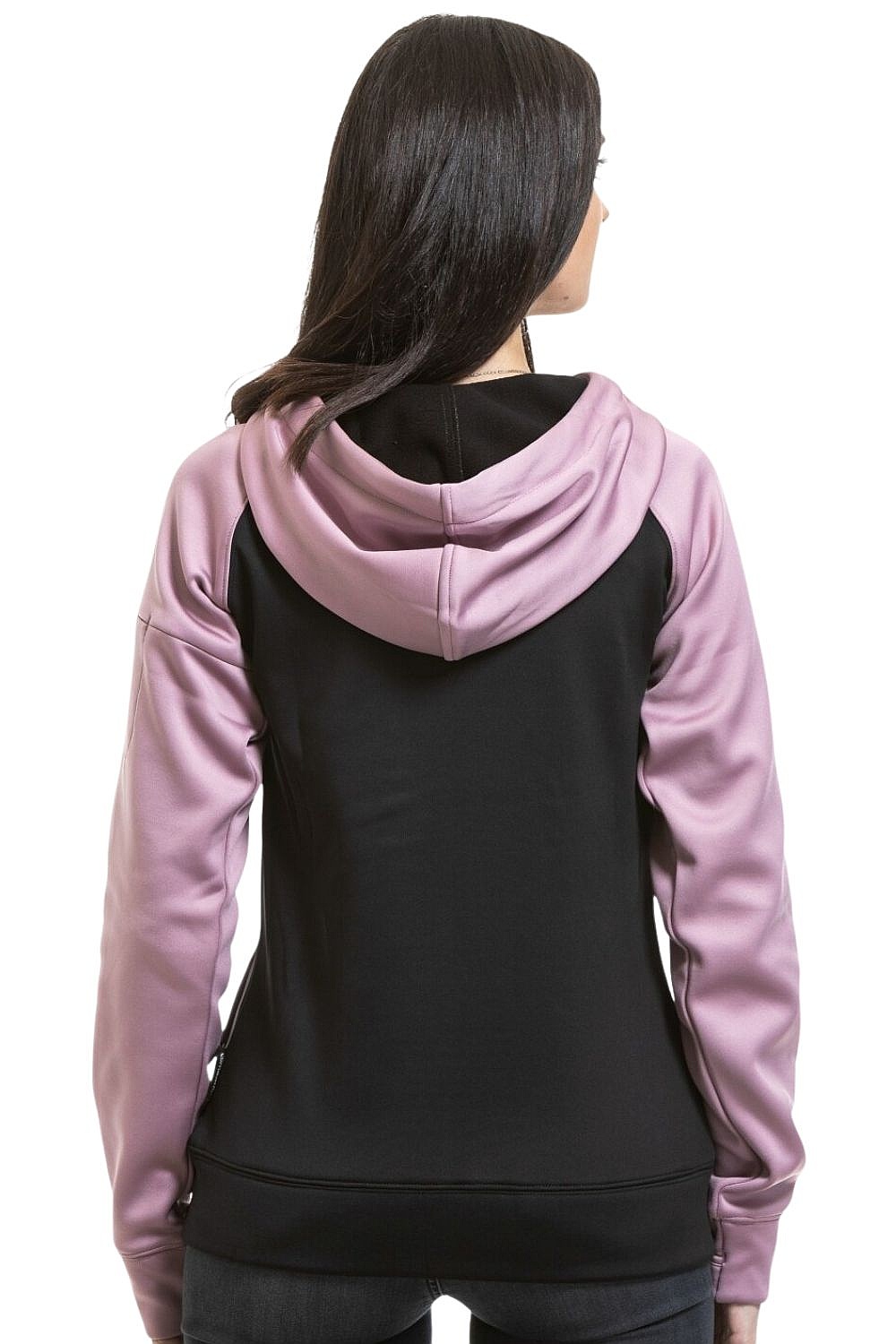 mikina Meatfly Alisha Zip - Purple/Black
