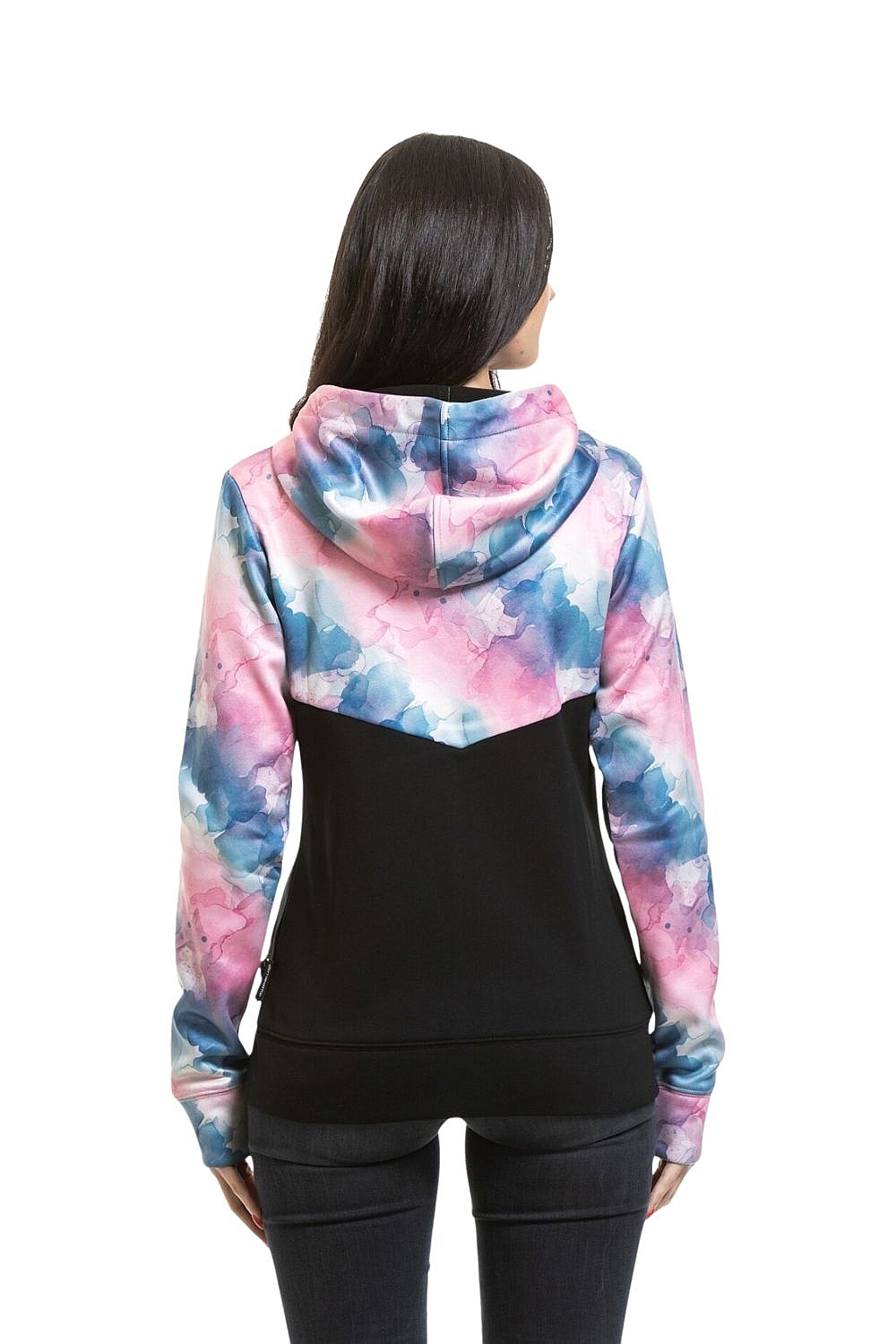 sweat-shirt Meatfly Omni Zip - Color Bubbles - women´s