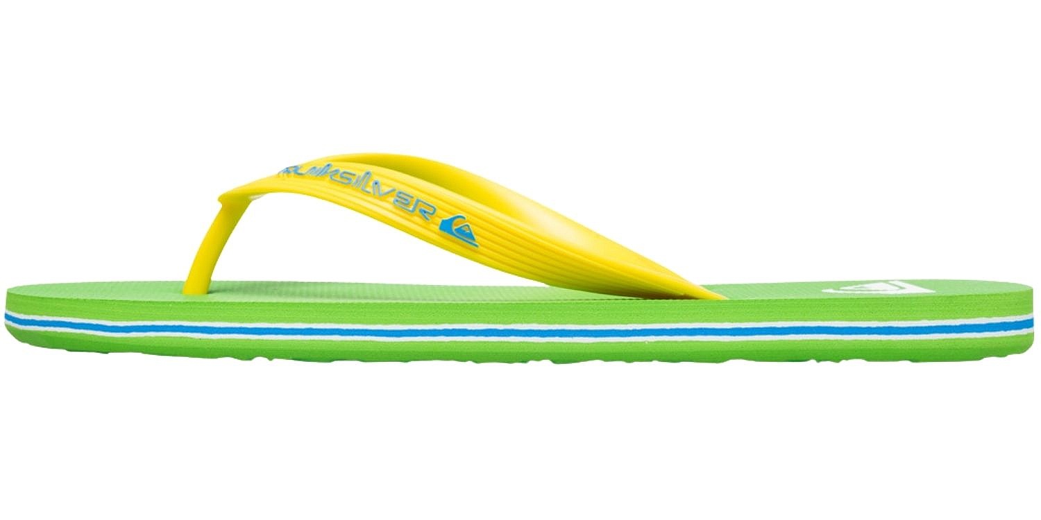 tongs Quiksilver Molokai Core - GYL/Green/Yellow - men´s