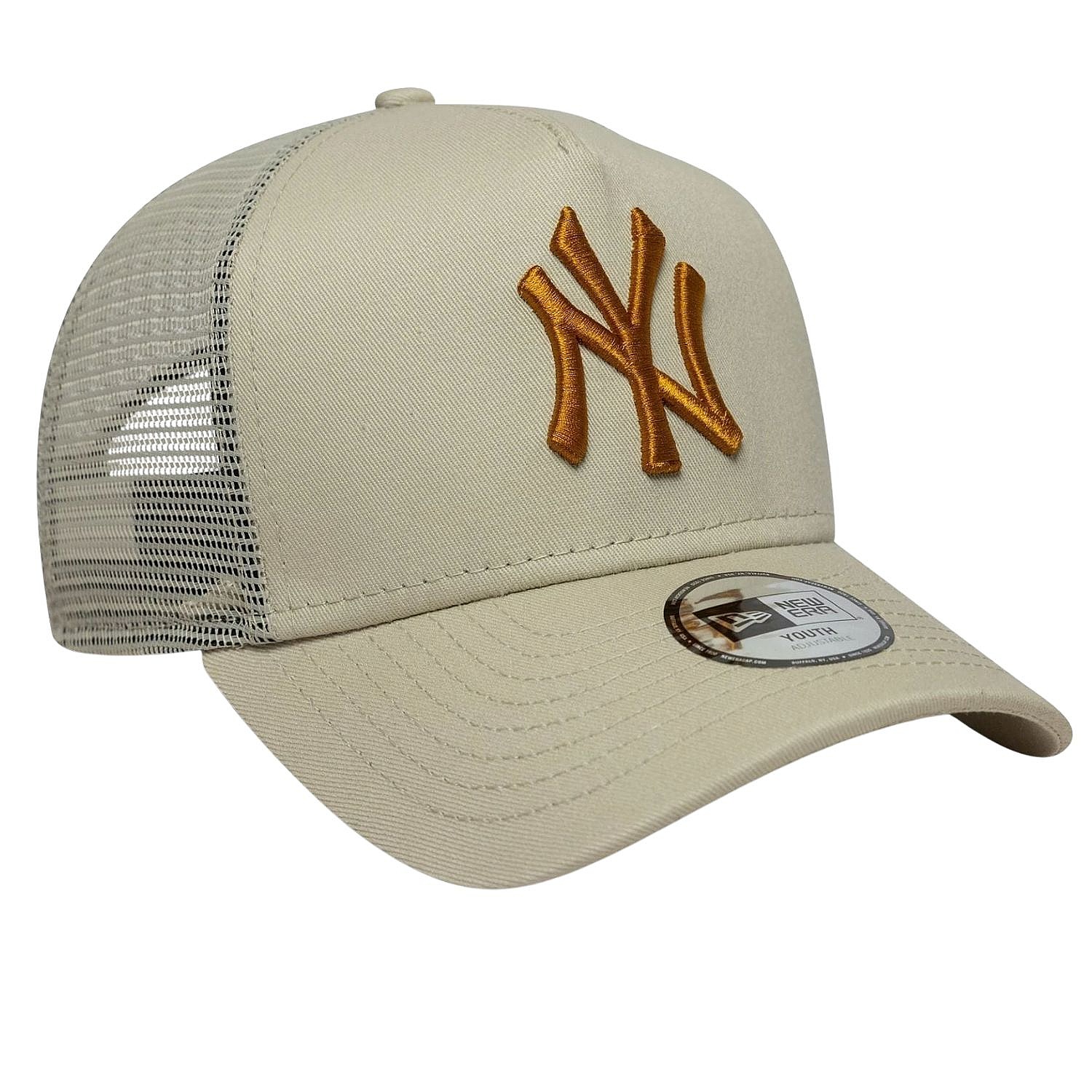 casquette New Era 9FO AF Lge Trucker MLB Los Angeles Dodgers Child - Stone/Copper - kid´s