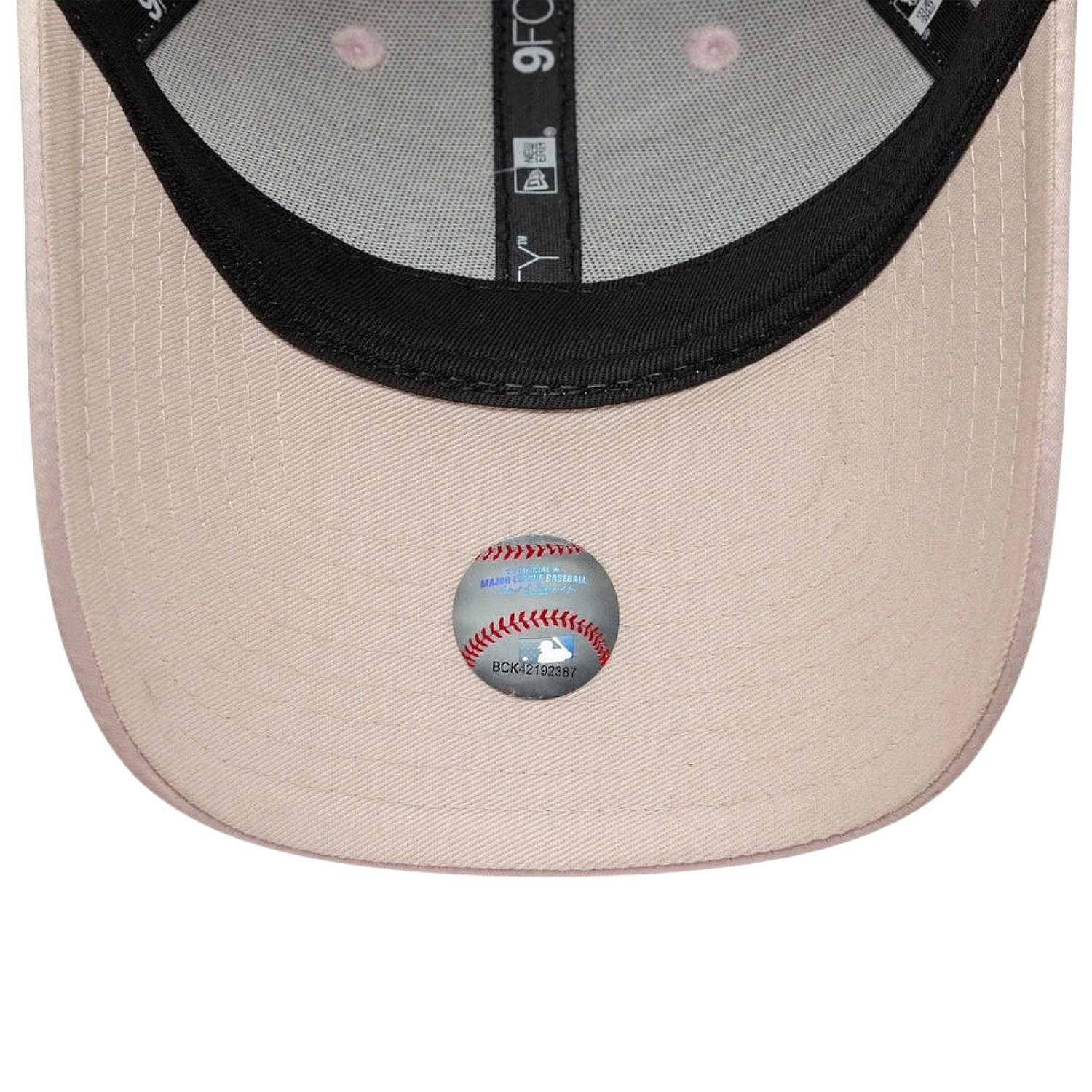 casquette New Era 9FO Satin MLB New York Yankees - Pastel Marble Pink - women´s