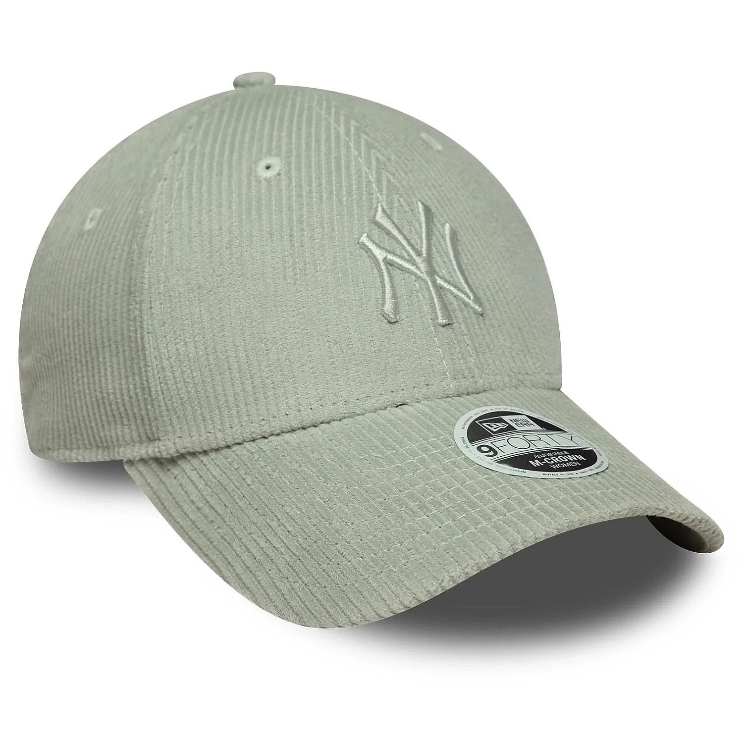 casquette New Era 9FO M-Crown Pastel Cord MLB New York Yankees - Everest Green - women´s