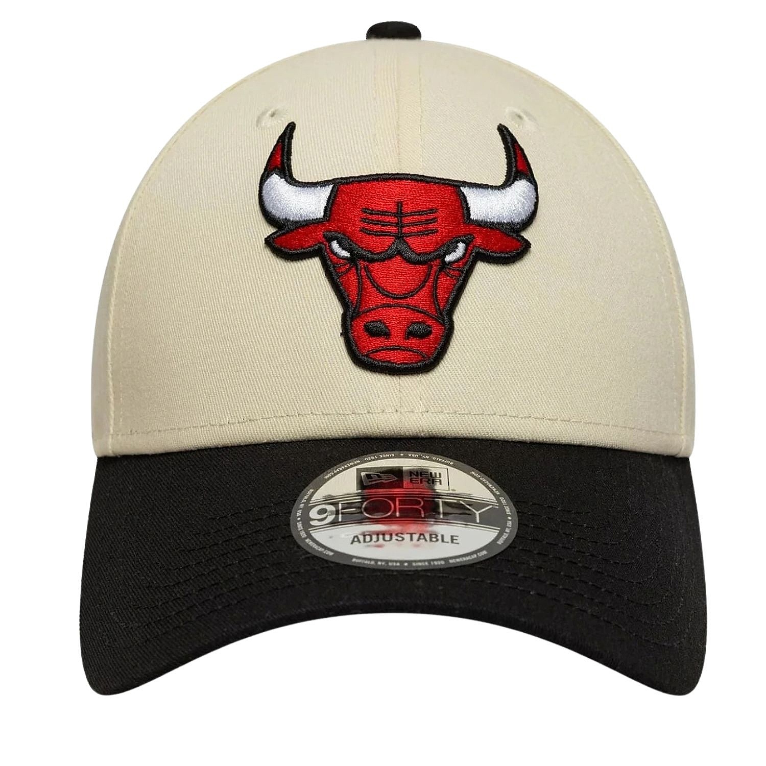 casquette New Era 9FO Colourblock NBA Chicago Bulls - Light Cream/Official Team Colour - men´s