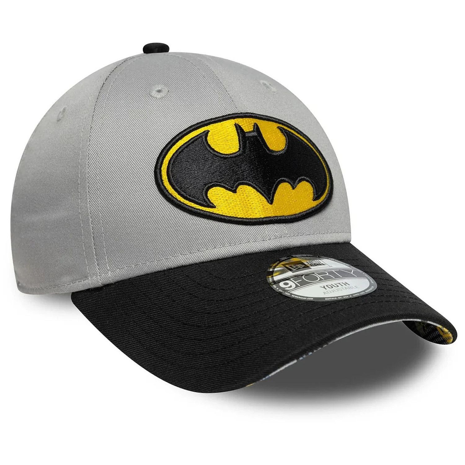dětská kšiltovka New Era 9FO DC Warner Bros Batman Youth - Gray/Black
