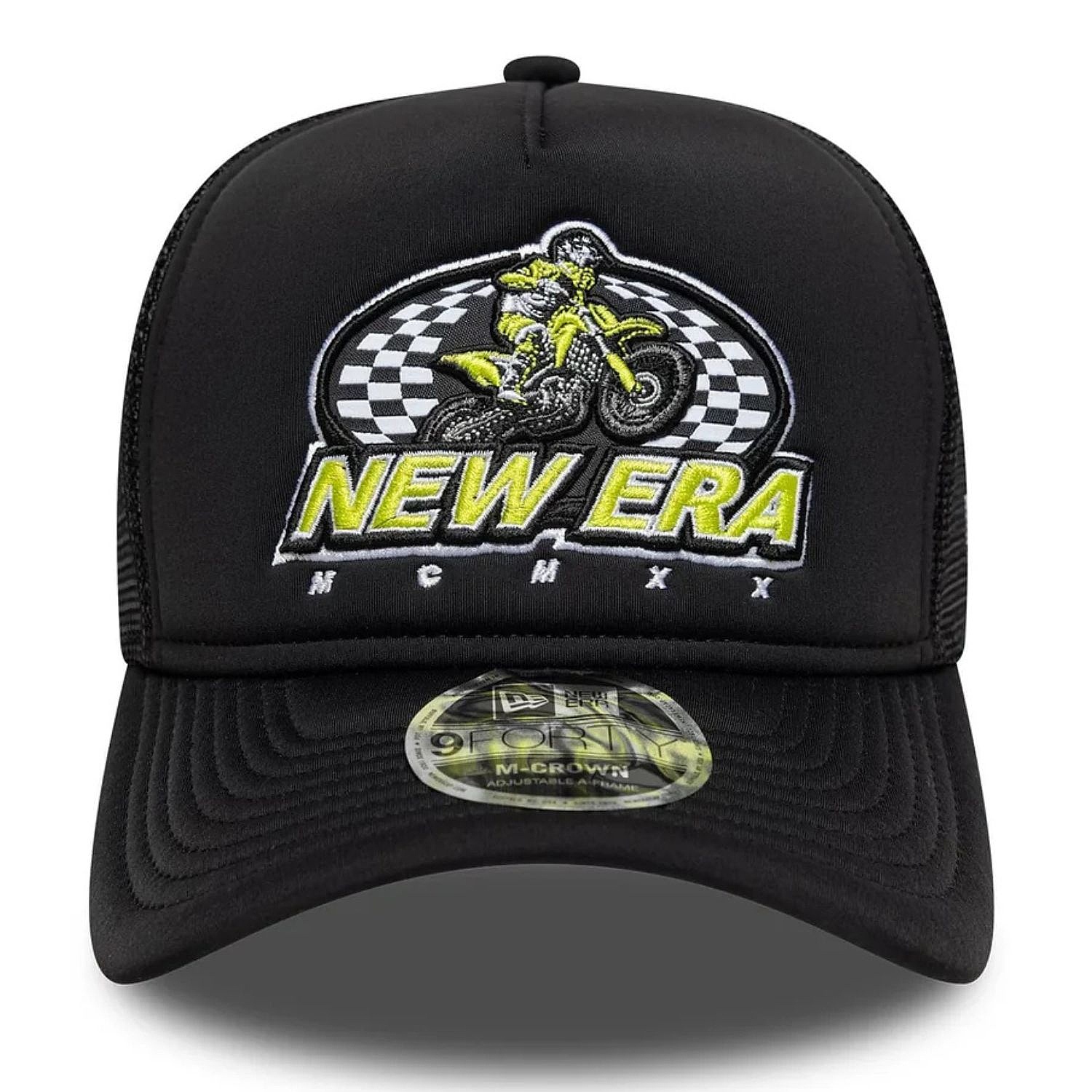 kšiltovka New Era 9FO M-Crown AF Graphic Trucker Branded - Black