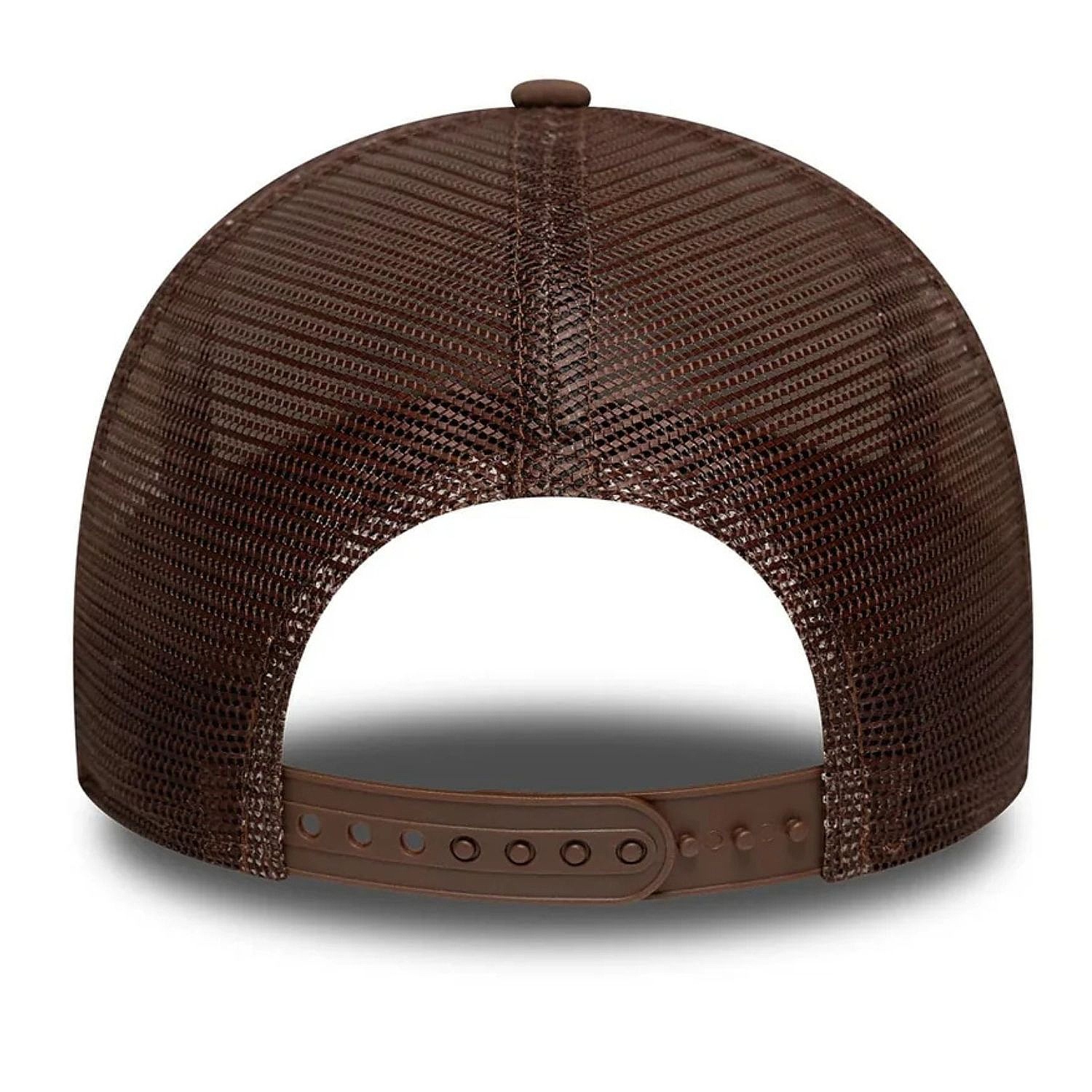 kšiltovka New Era 9FO M-Crown AF Graphic Trucker Branded - Light Cream/Brown