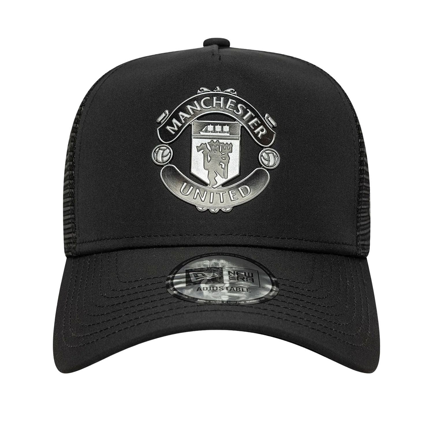 kšiltovka New Era 9FO AF Reflective Trucker FC Manchester United - Black