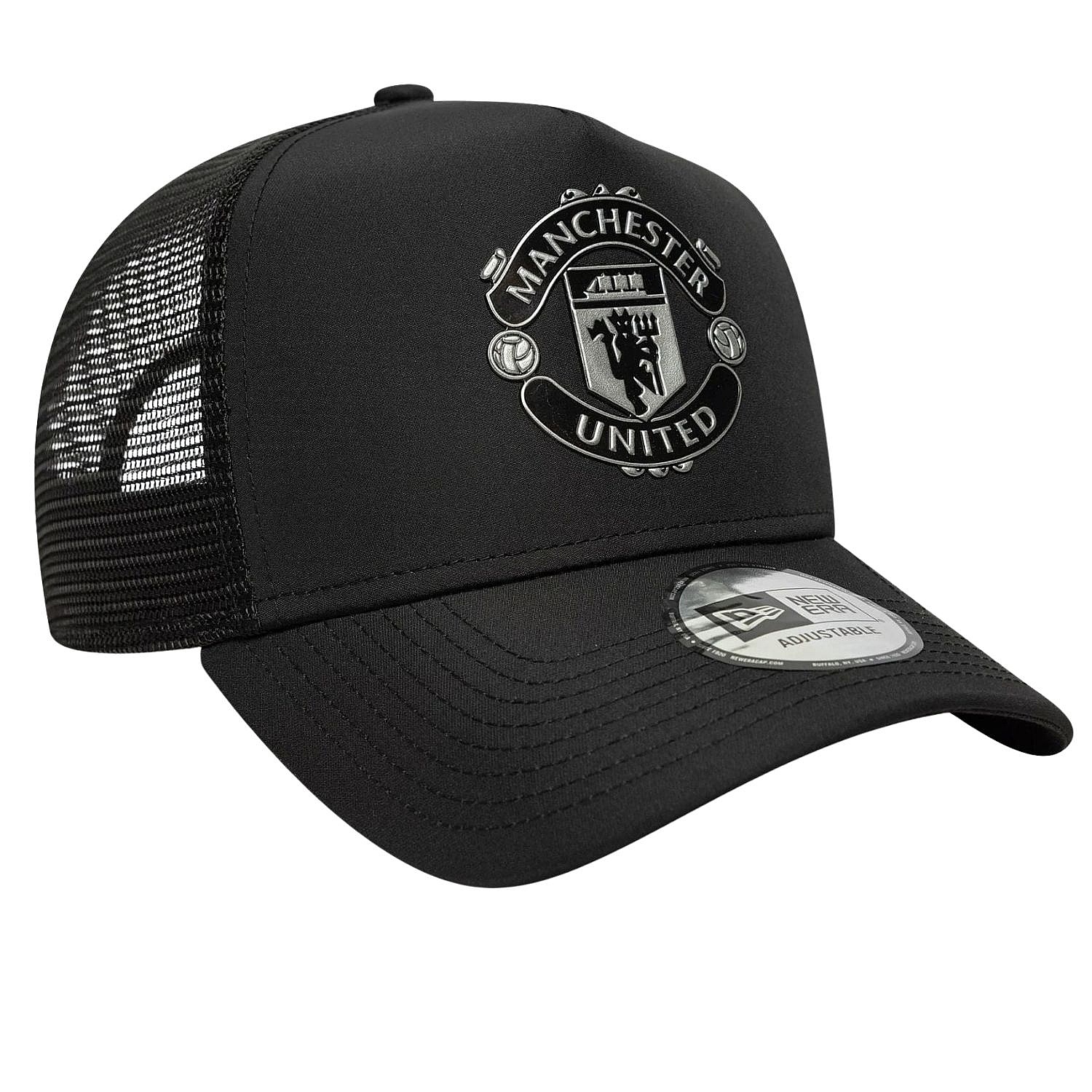 kšiltovka New Era 9FO AF Reflective Trucker FC Manchester United - Black