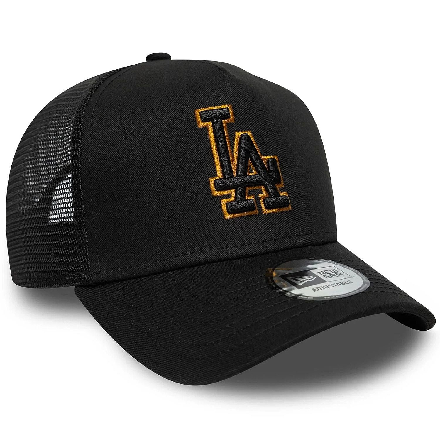 kšiltovka New Era 9FO AF Outline Trucker MLB Los Angeles Dodgers - Black/Copper
