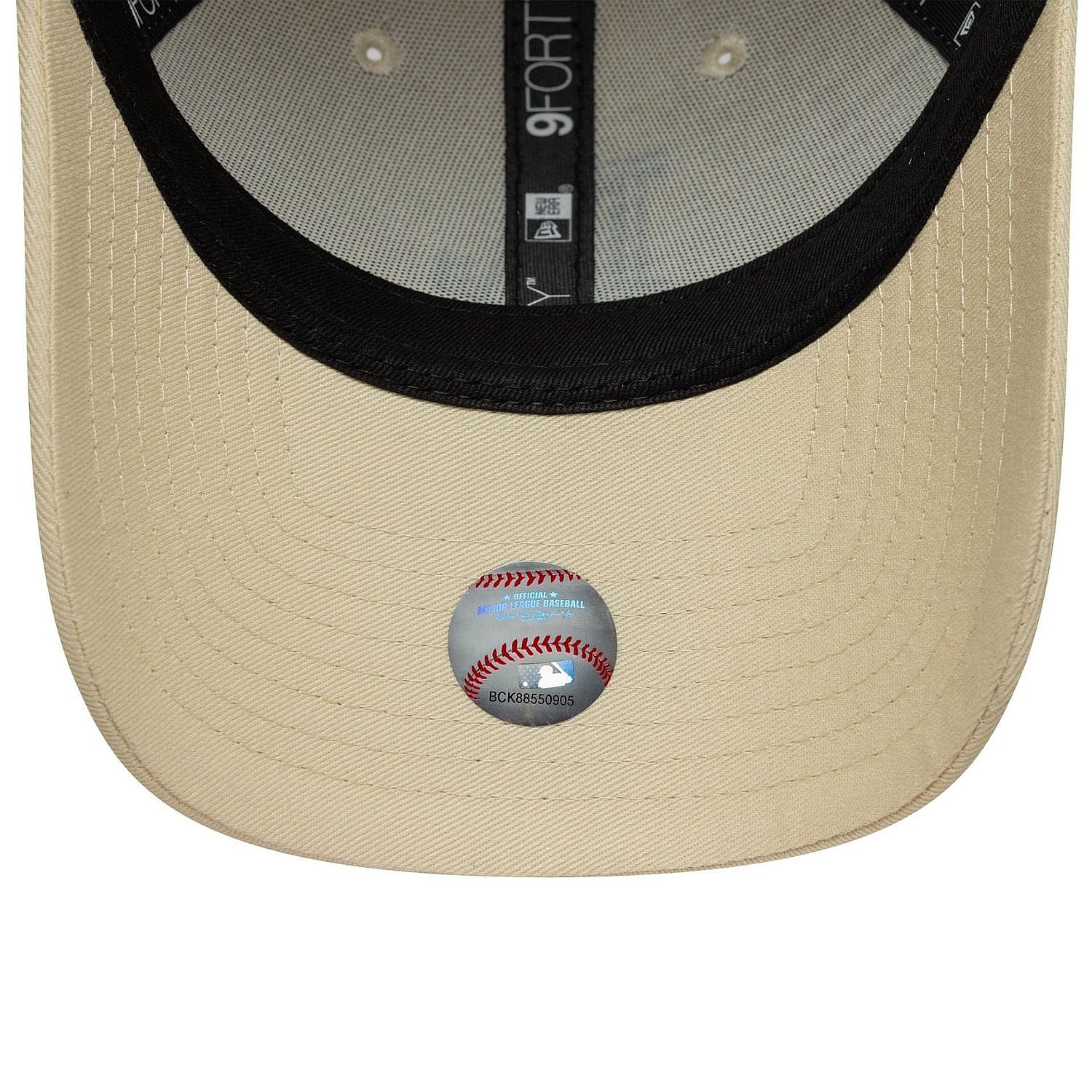 kšiltovka New Era 9FO League Essential MLB Los Angeles Dodgers - Light Cream/Brown