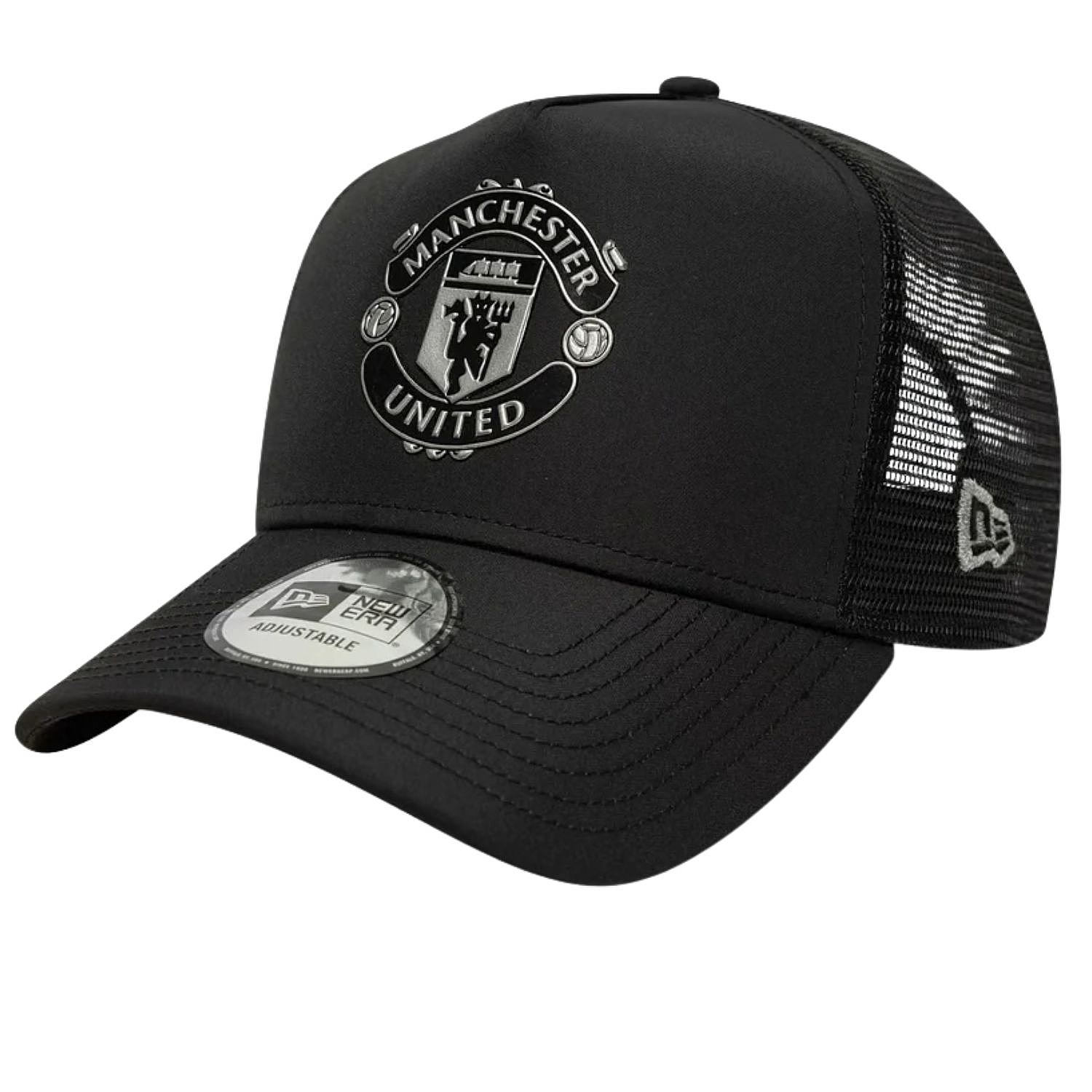 kšiltovka New Era 9FO AF Reflective Trucker FC Manchester United - Black