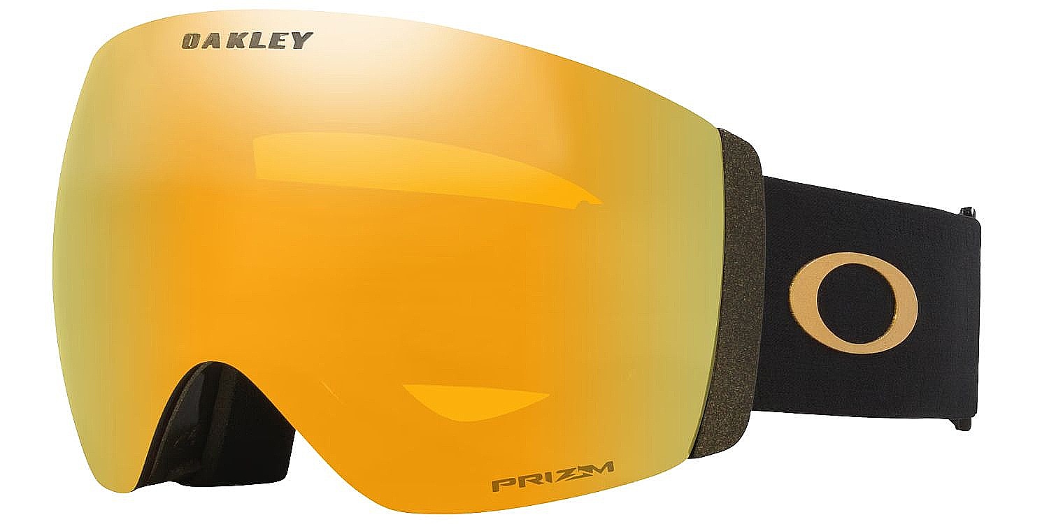 masque de ski  Oakley Flight Deck Pro L - 50Th Anniversary/Mettalic Black Gold/Prizm 24k &Pr