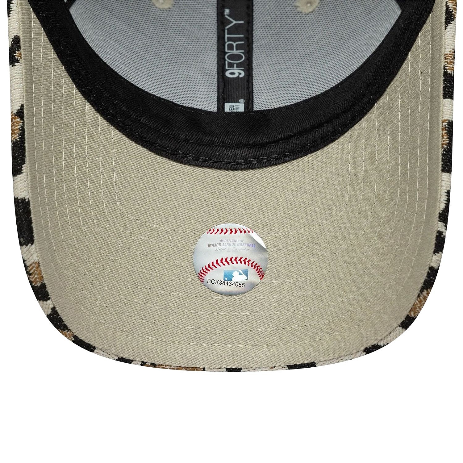 kšiltovka New Era 9FO Leopard Midi MLB New York Yankees - Camel/Brown