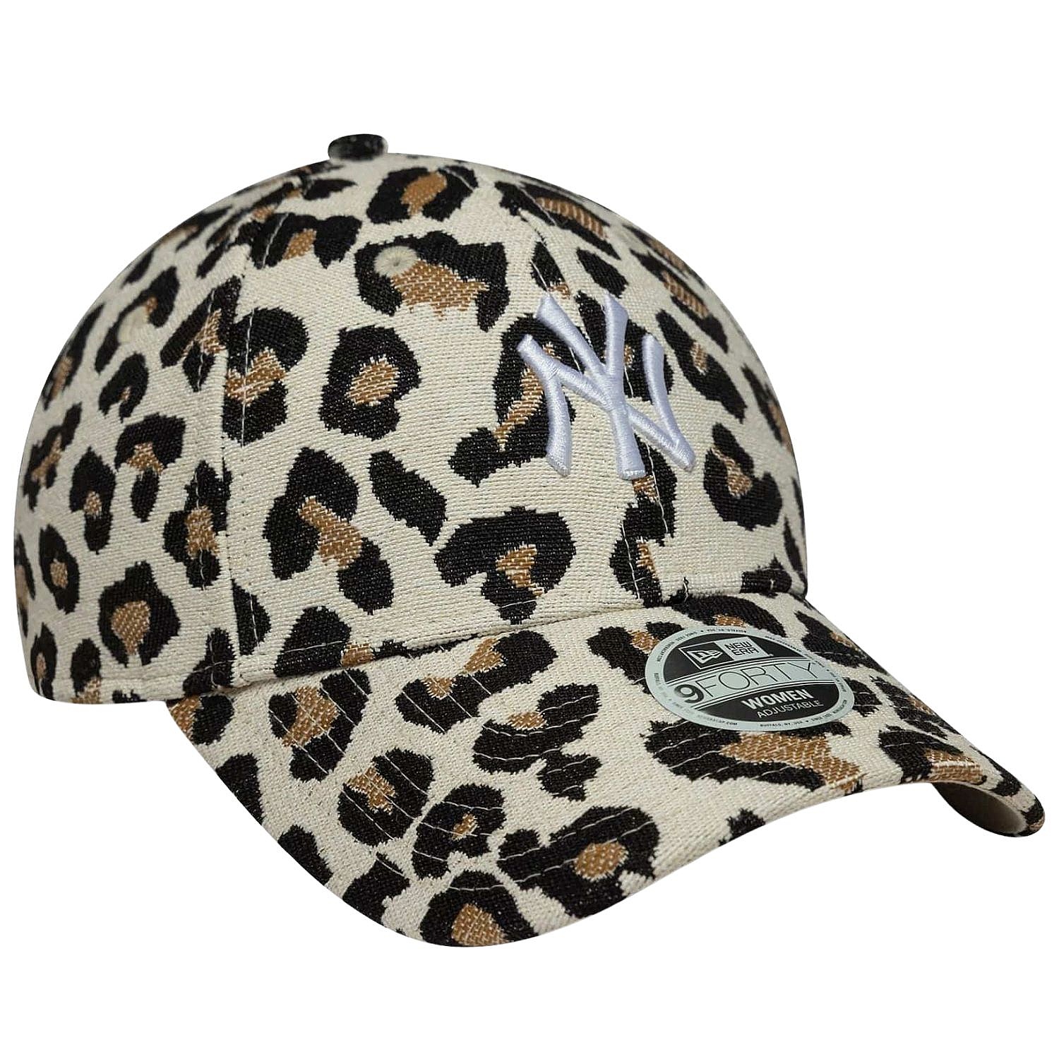 kšiltovka New Era 9FO Leopard Midi MLB New York Yankees - Camel/Brown