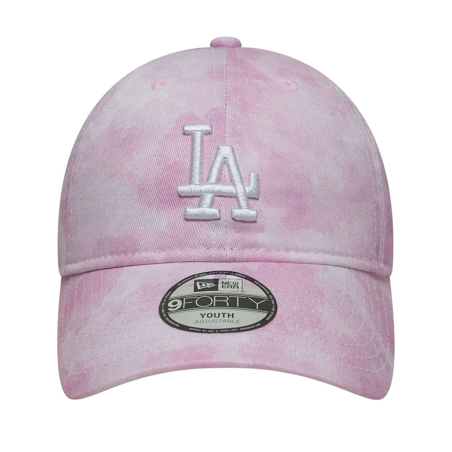 dětská kšiltovka New Era 9T Tie Dye MLB Los Angeles Dodgers Child - Pastel Marble Pink