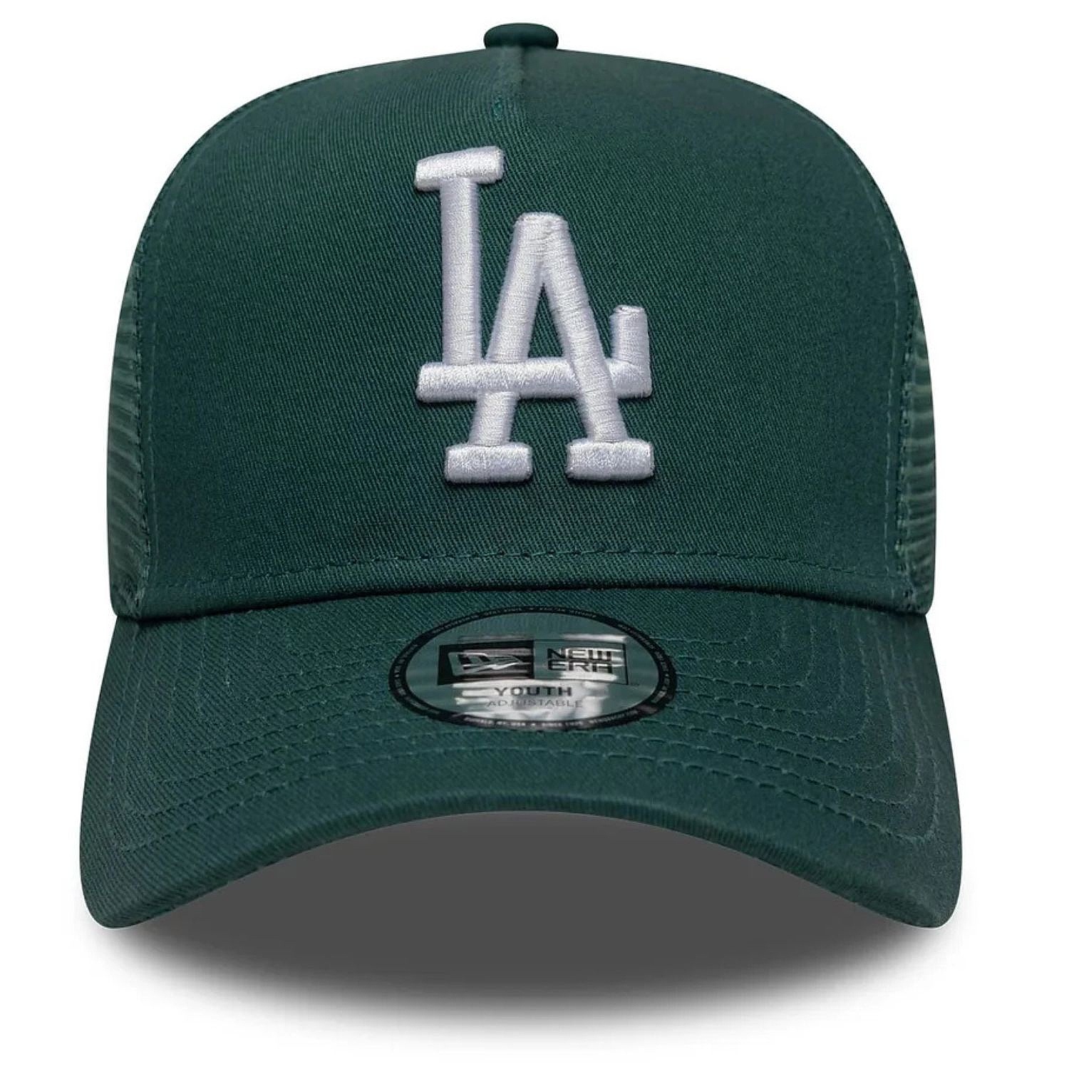 dětská kšiltovka New Era 9FO AF Lge Trucker MLB Los Angeles Dodgers Child - Pine Needle Green/White