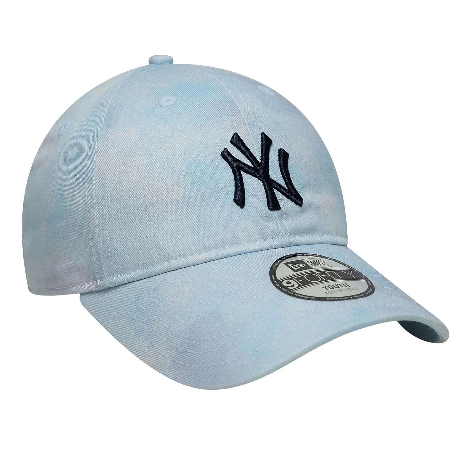dětská kšiltovka New Era 9T Tie Dye MLB New York Yankees Youth - Soft Blue/Navy