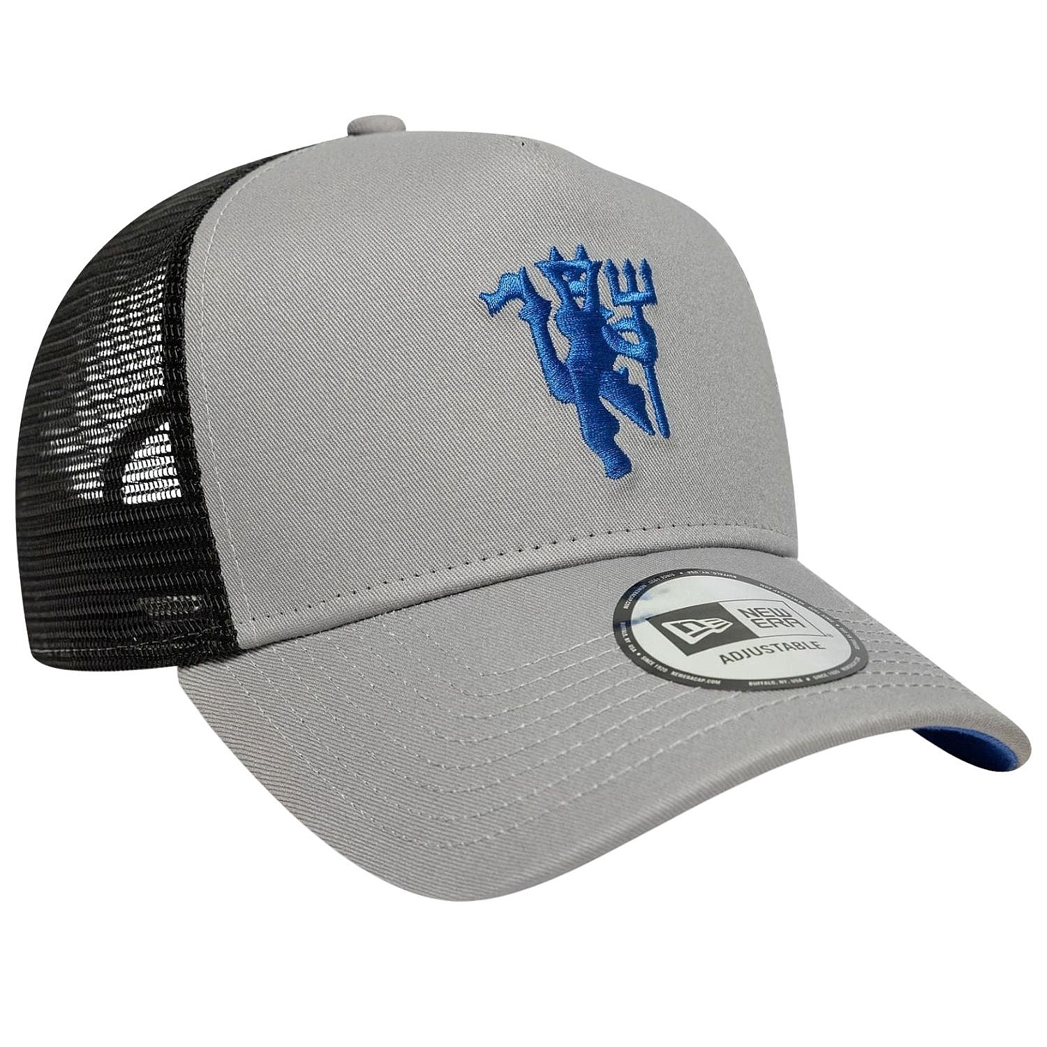 kšiltovka New Era 9FO AF Seasonal Trucker FC Manchester United - Dolphin Grey/Blue