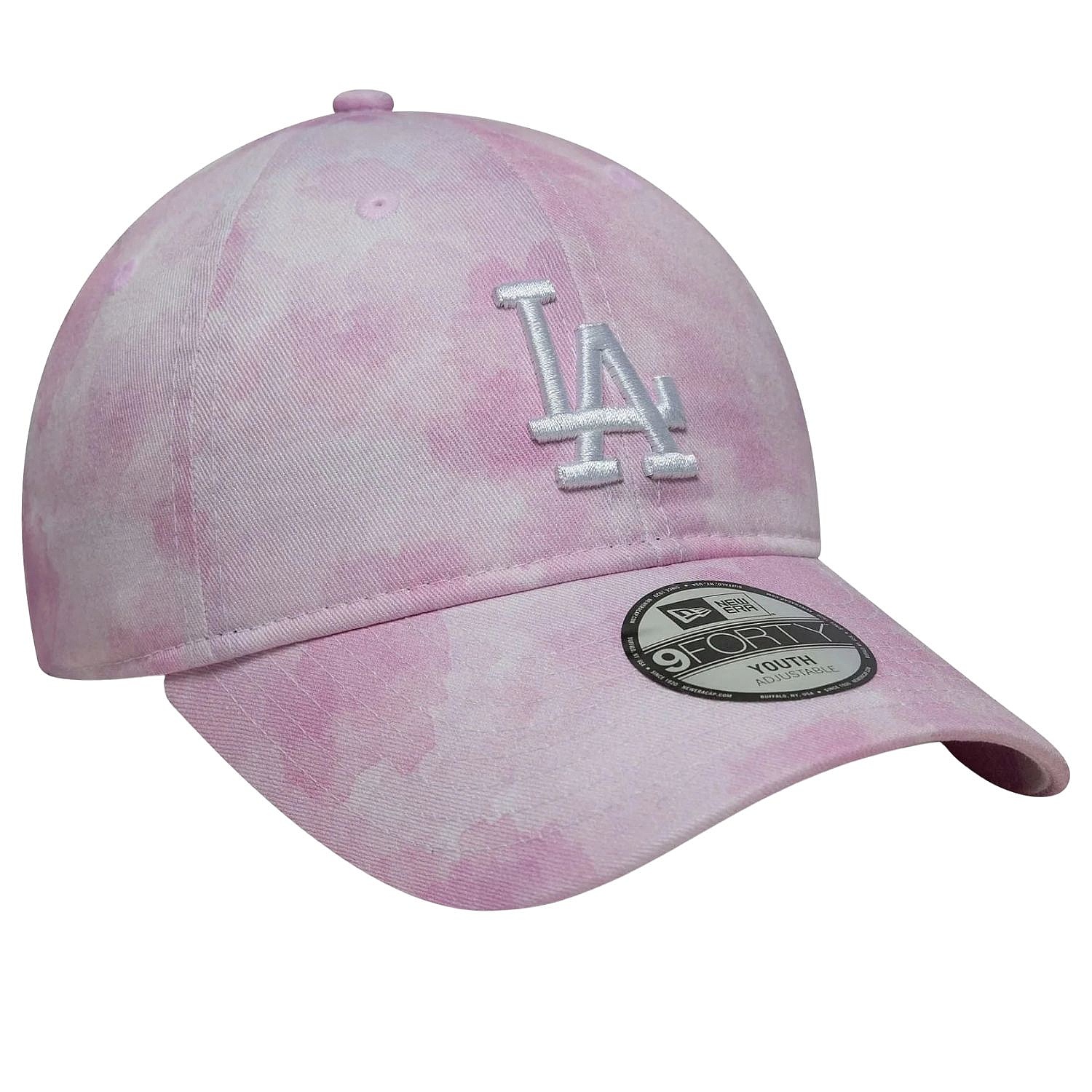 dětská kšiltovka New Era 9T Tie Dye MLB Los Angeles Dodgers Child - Pastel Marble Pink