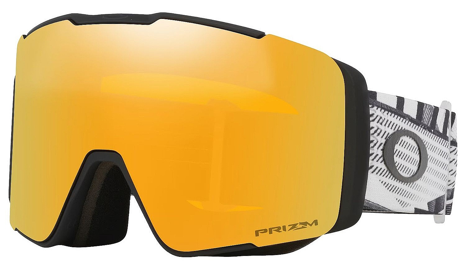 gogle Oakley Line Miner PRO L - Black Forge/Prizm 24K & Prizm Sage Gold